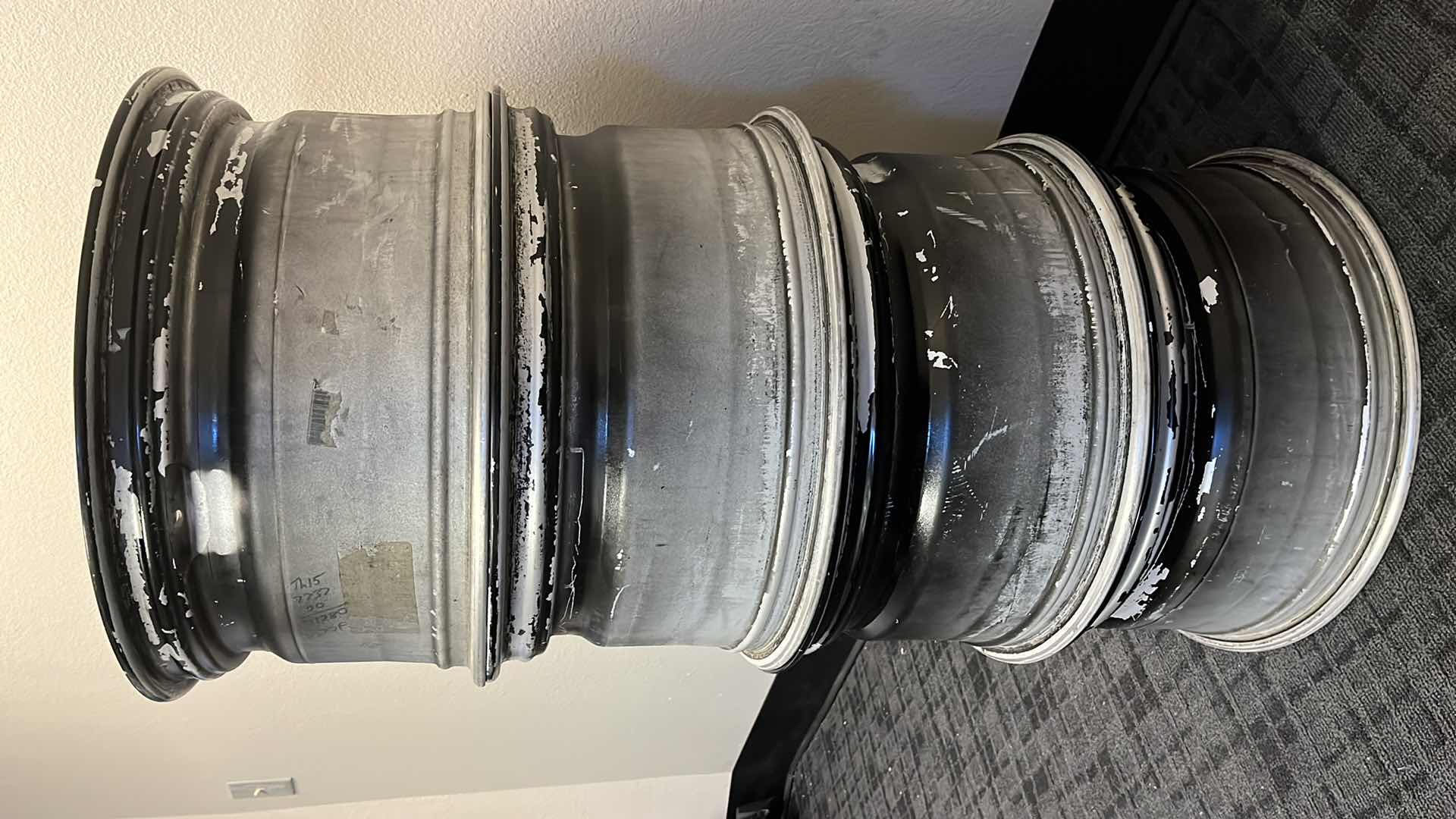 Photo 1 of BMW X5 19” BLACK FINISH ALLOY WHEELS RIMS E9Jx19EH2  SET OF 4 (READ NOTES)