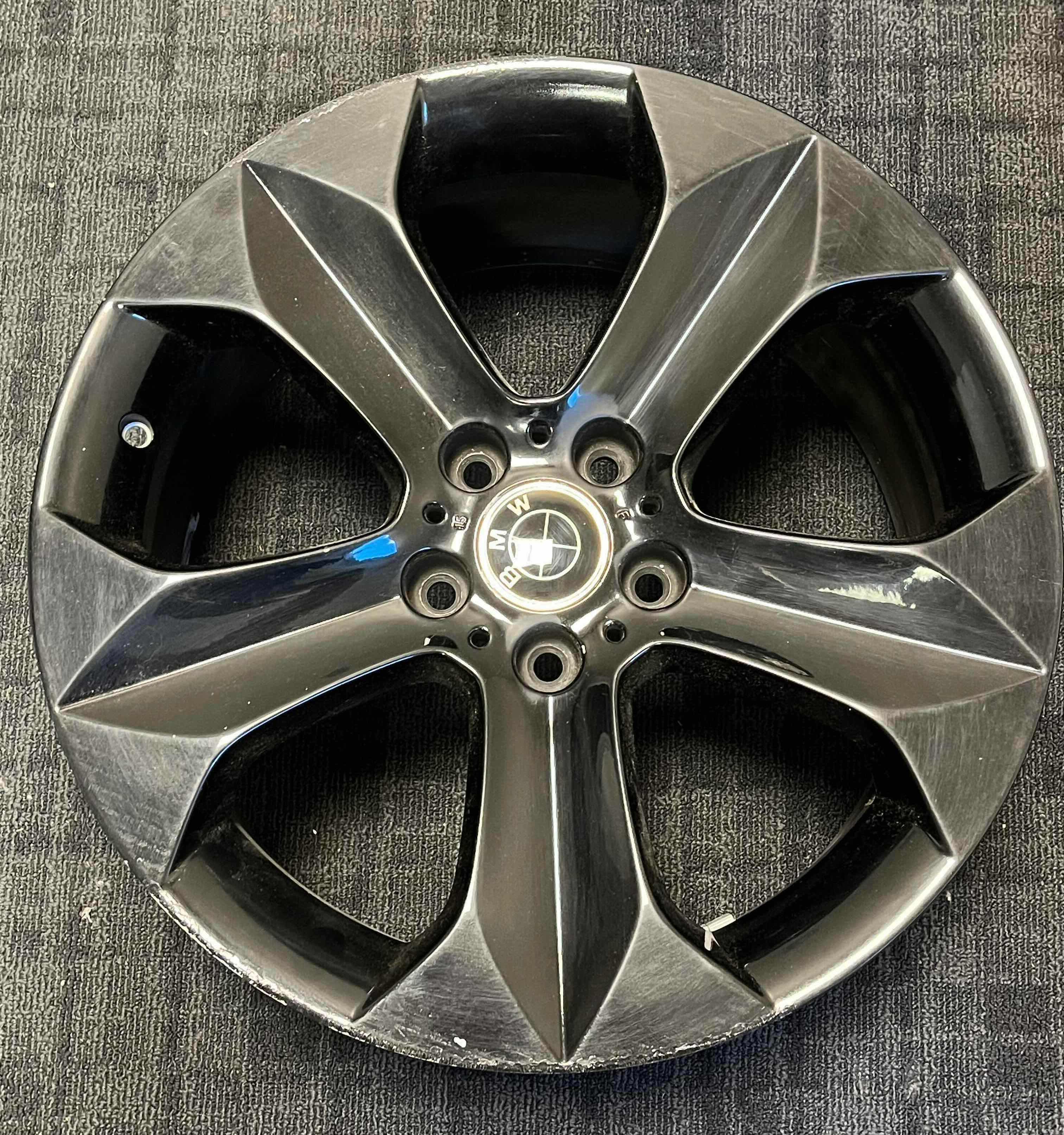 Photo 1 of BMW X5 19” BLACK FINISH ALLOY WHEELS RIMS E9Jx19EH2  SET OF 4 (READ NOTES)