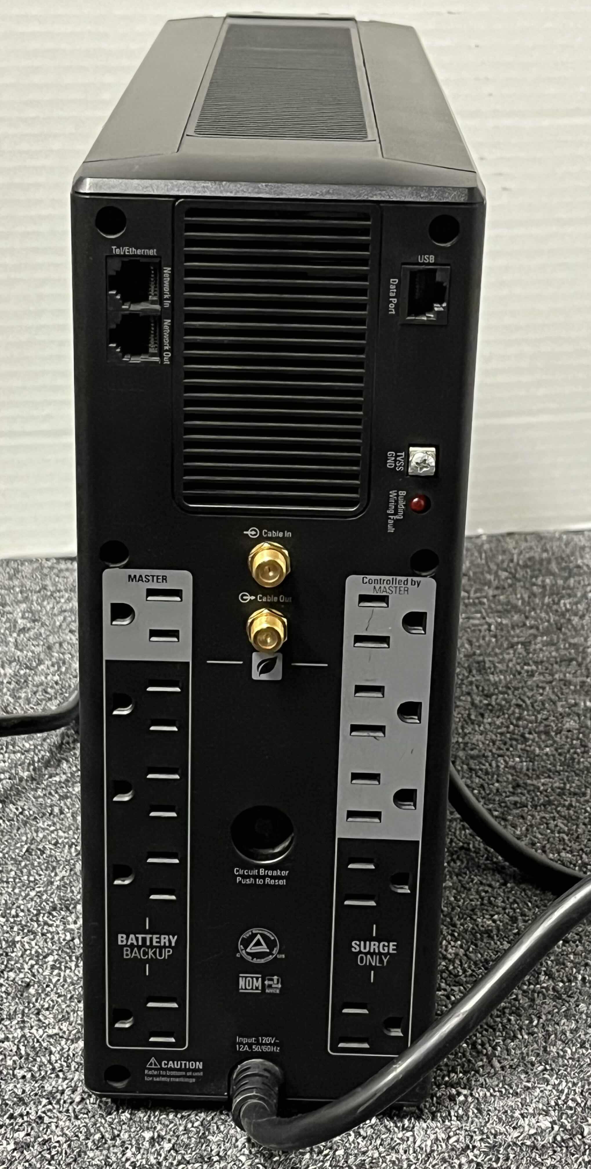 Photo 1 of APC BACK UPS COMPUTER SERVER BACK UP BATTERY MODEL BX1500G