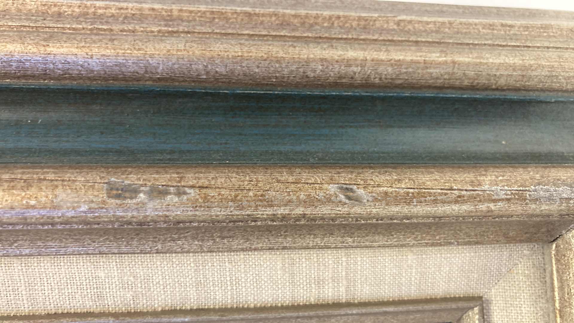 Photo 1 of SNOW MOUNTAIN PAINTING FRAMED WALL ART 18” X 21.25”