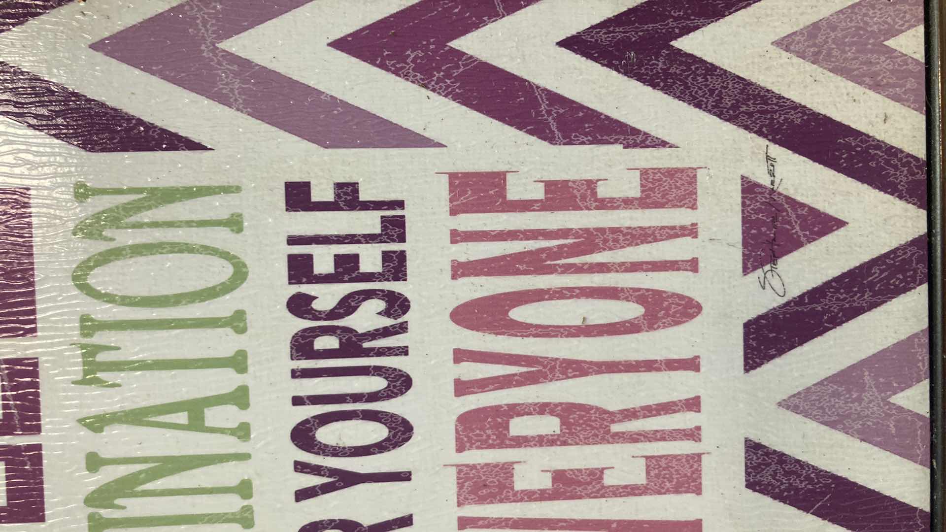 Photo 1 of PLAYROOM RULES FRAMED WALL DECOR