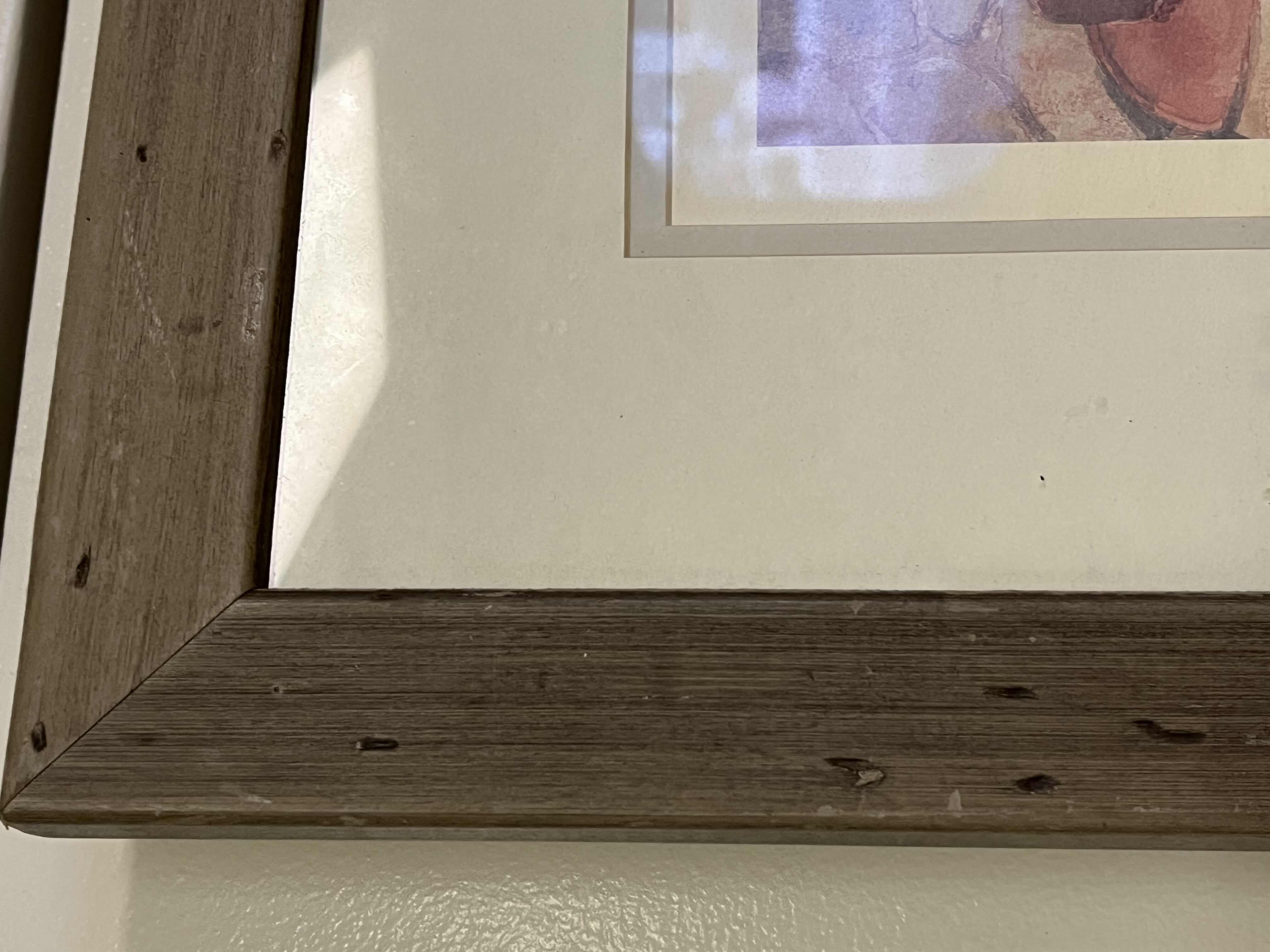 Photo 1 of COWBOY HATS RUSTIC STYLE FRAMED ARTWORK 22.5” X 13.5”