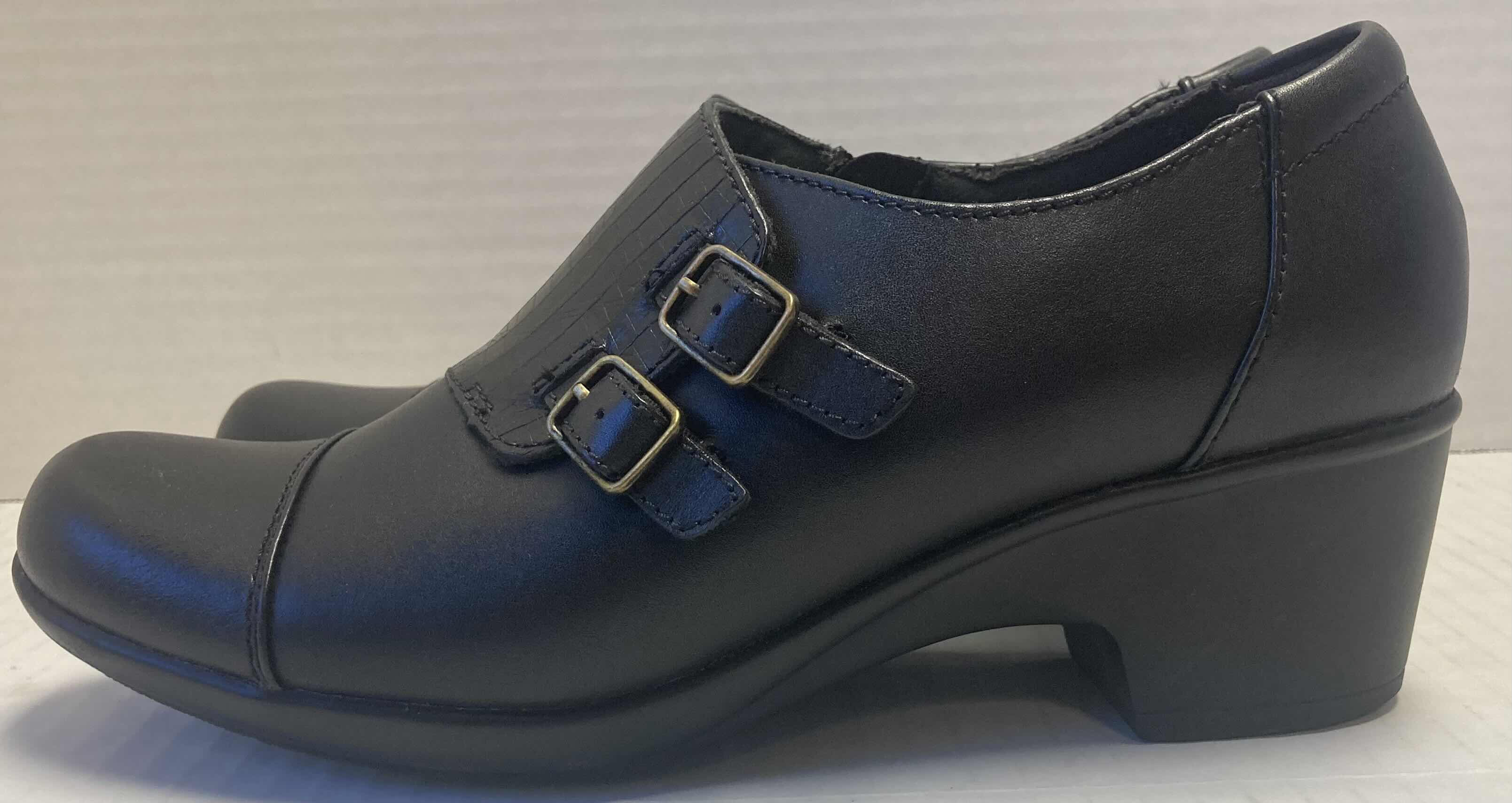 Photo 1 of CLARKS GENETTE IVY BLACK NOIR WOMEN’S SHOES WOMEN’S SIZE 8M