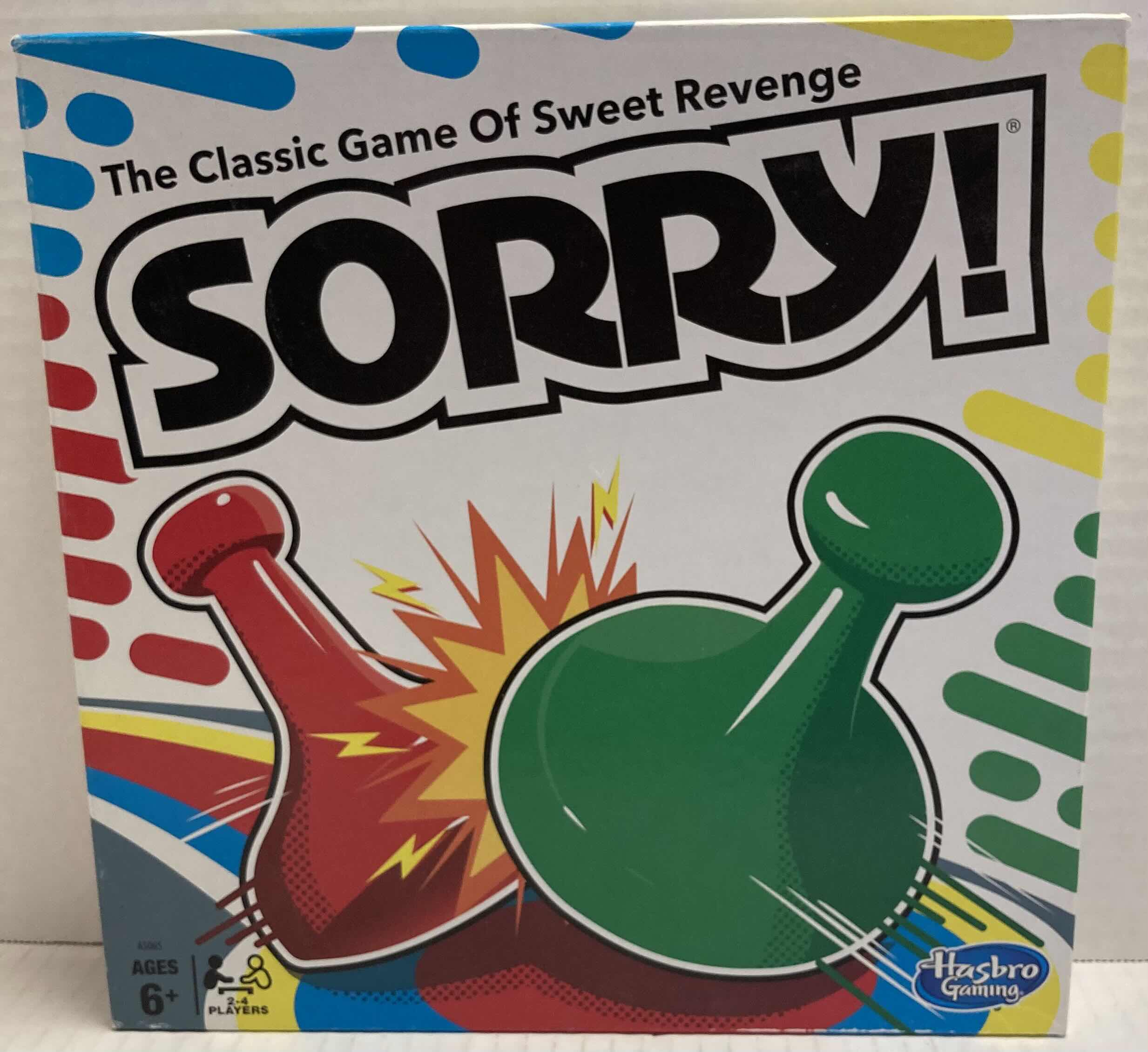 Photo 1 of HASBRO GAMING SIMON & SORRY BOARD GAME