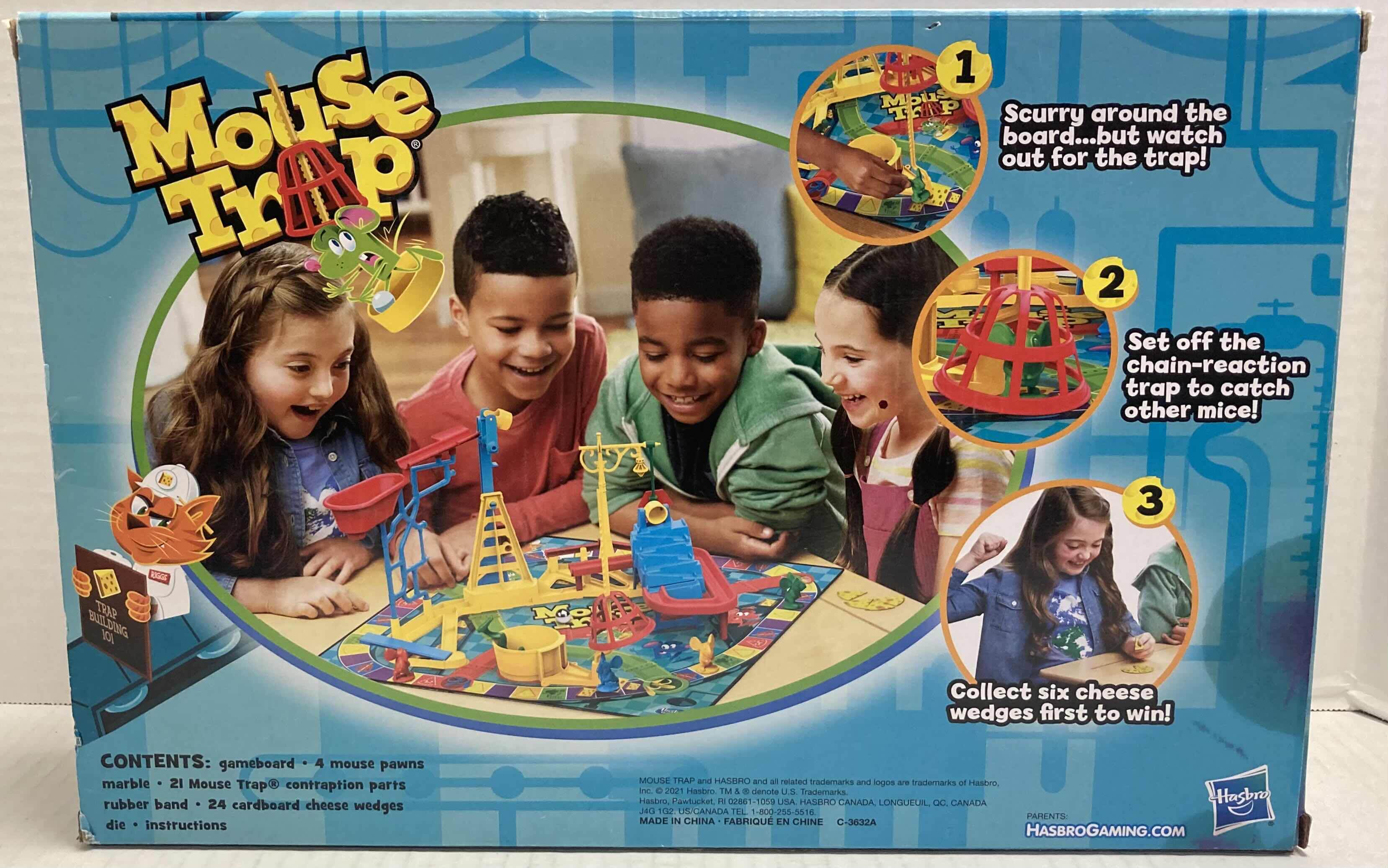 Photo 1 of HASBRO GAMING MOUSE TRAP BOARD GAME
