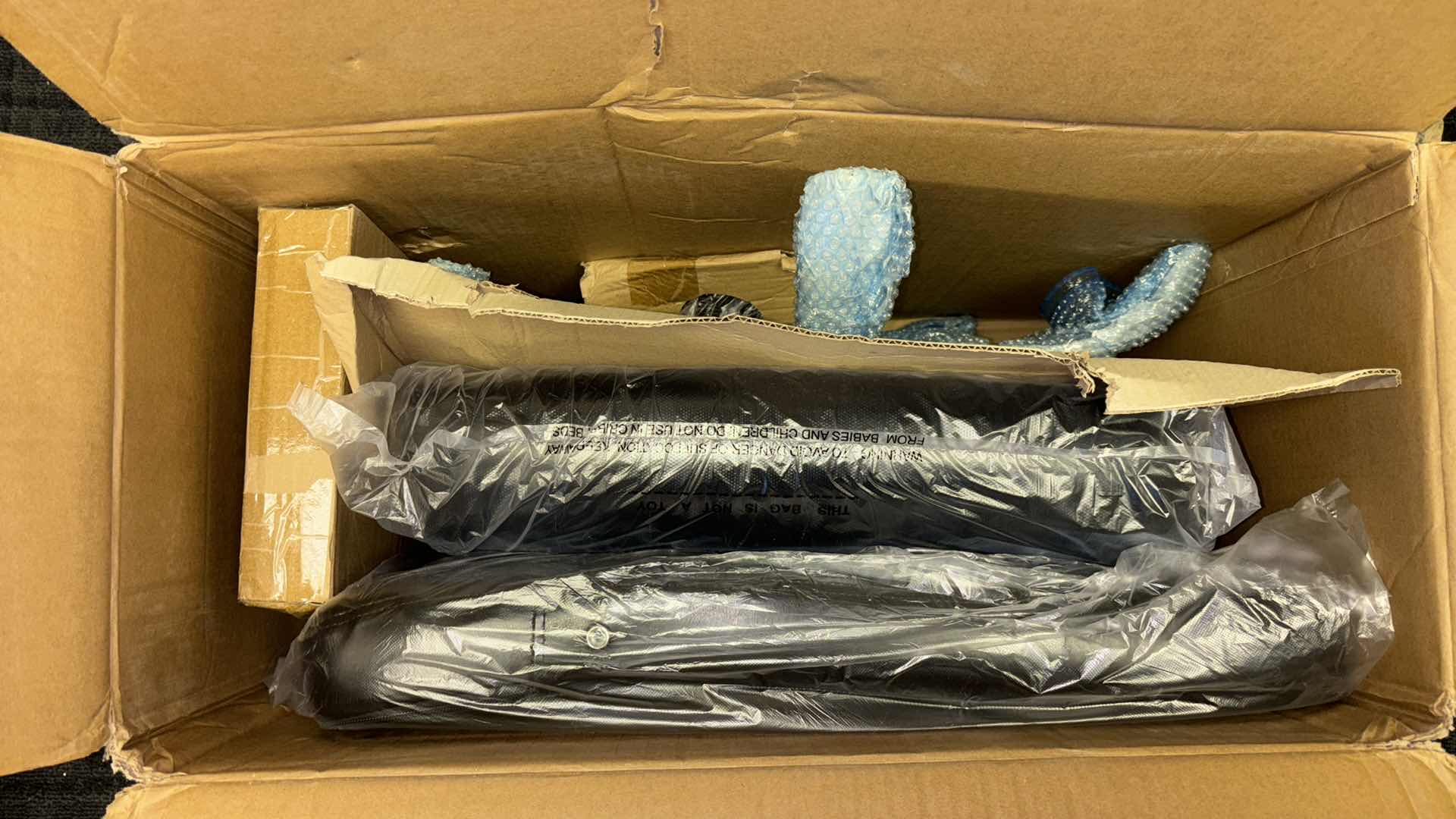 Photo 1 of NEW TRADITIONAL OFFICE CHAIR (BLACK, IN BOX & UNASSEMBLED)