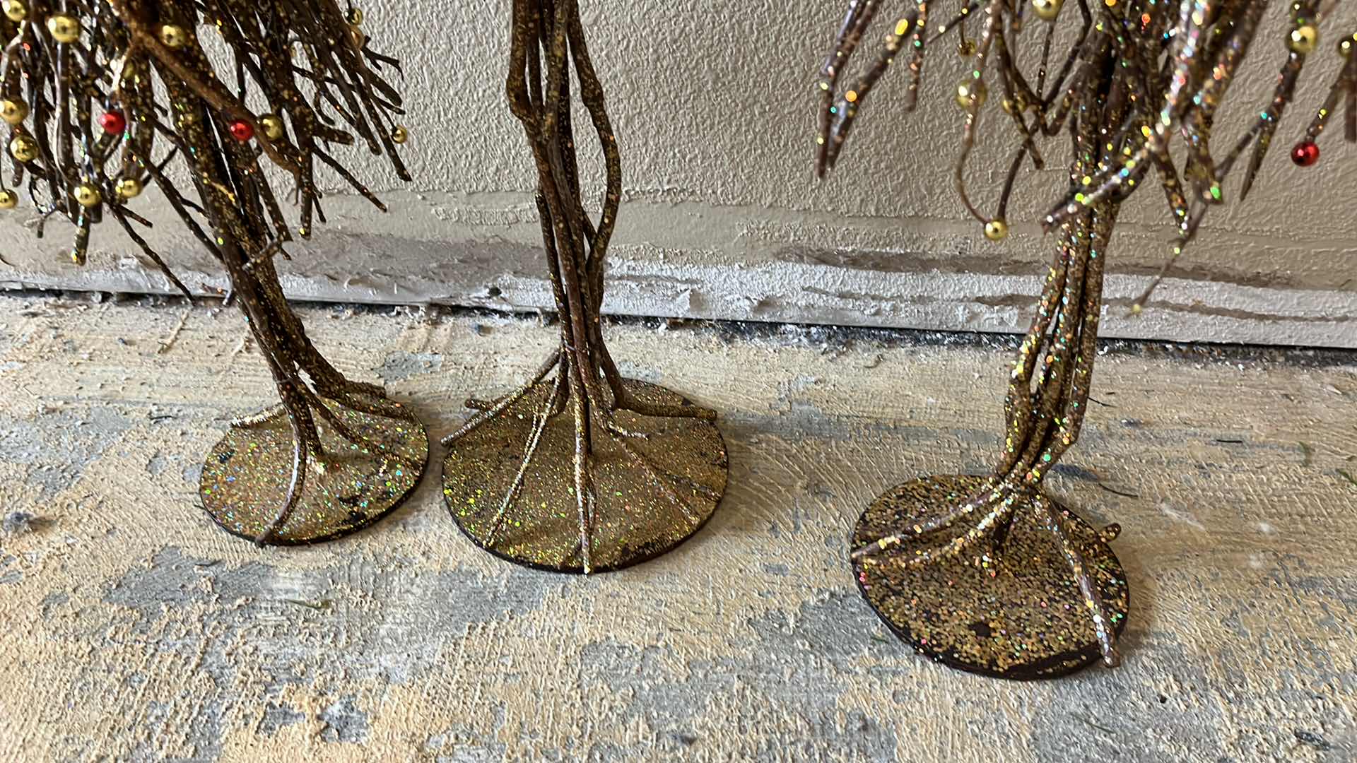 Photo 1 of GOLDEN BRANCH CHRISTMAS TREES (3) H24”-H48”