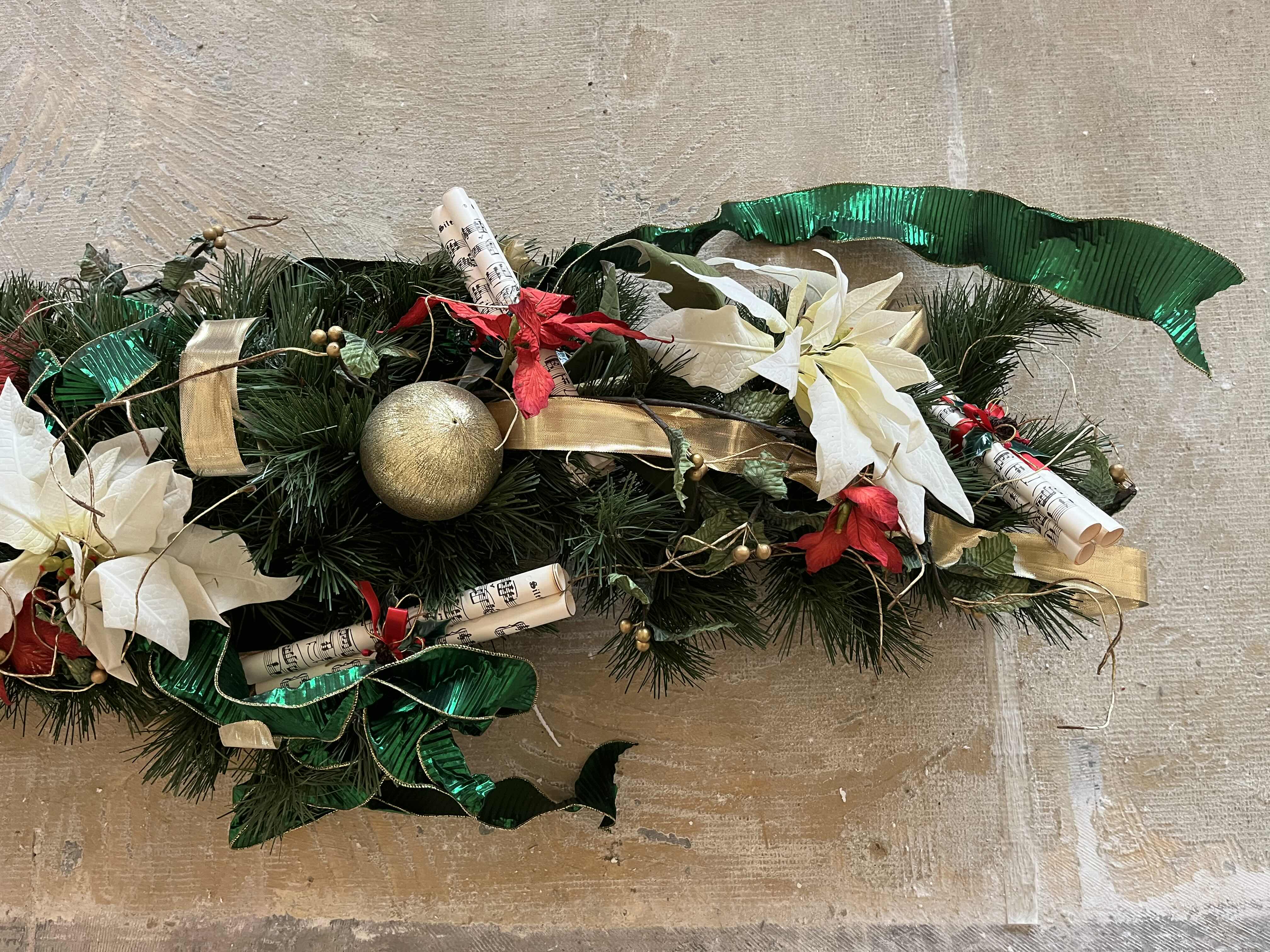 Photo 1 of CHRISTMAS DECORATIVE TABLE TOP CENTER PIECE 18” X 80”