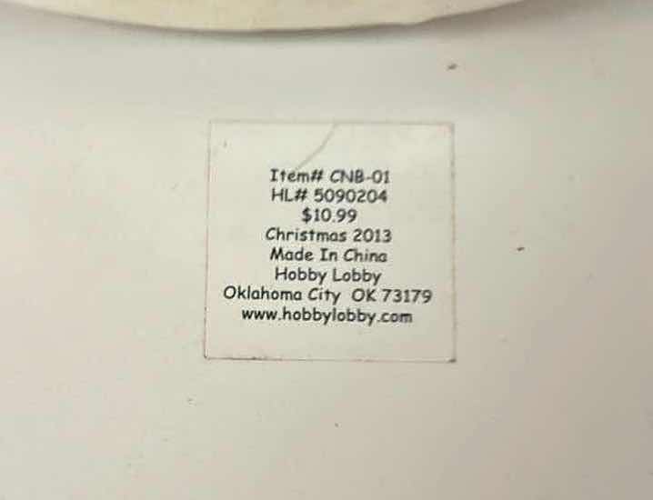 Photo 1 of HOBBY LOBBY CHRISTMAS DECORATE HAT GIFT BOXES (2) 8” X 4” & 10.5” X 8”