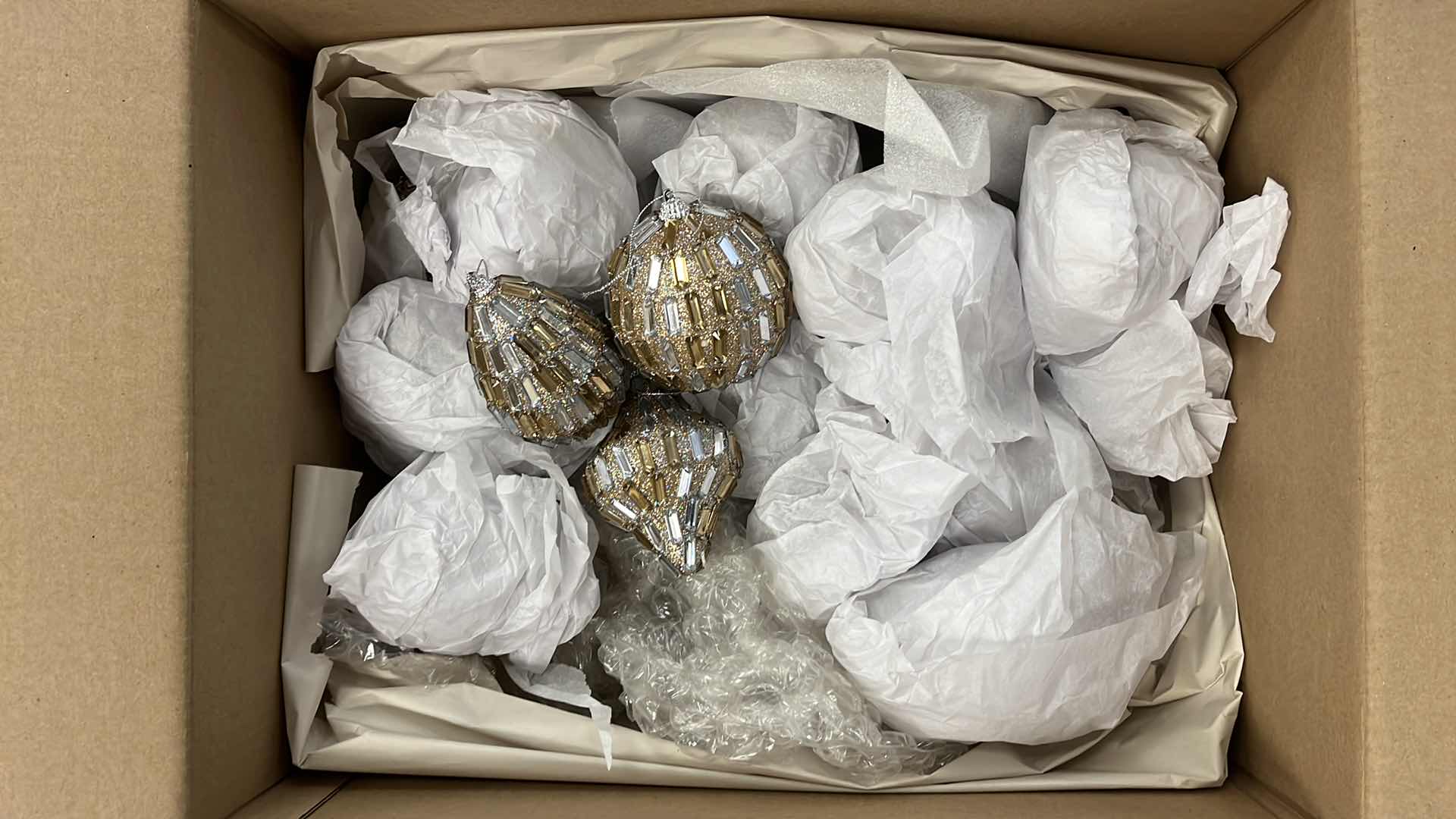 Photo 1 of CFI CHRISTMAS 4” BEJEWELED ORNAMENTS (27)