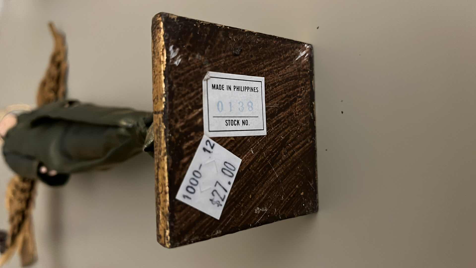 Photo 1 of HAND MADE RESIN & METAL ANGEL MADE IN PHILIPPINES 10” X 16”