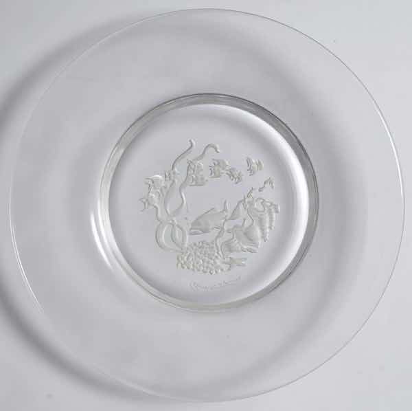 Photo 1 of FRANKLIN CRYSTAL THE SEVEN SEAS PLATE COLLECTION “THE INDIAN OCEAN” 8.75” (COA INCLUDED)