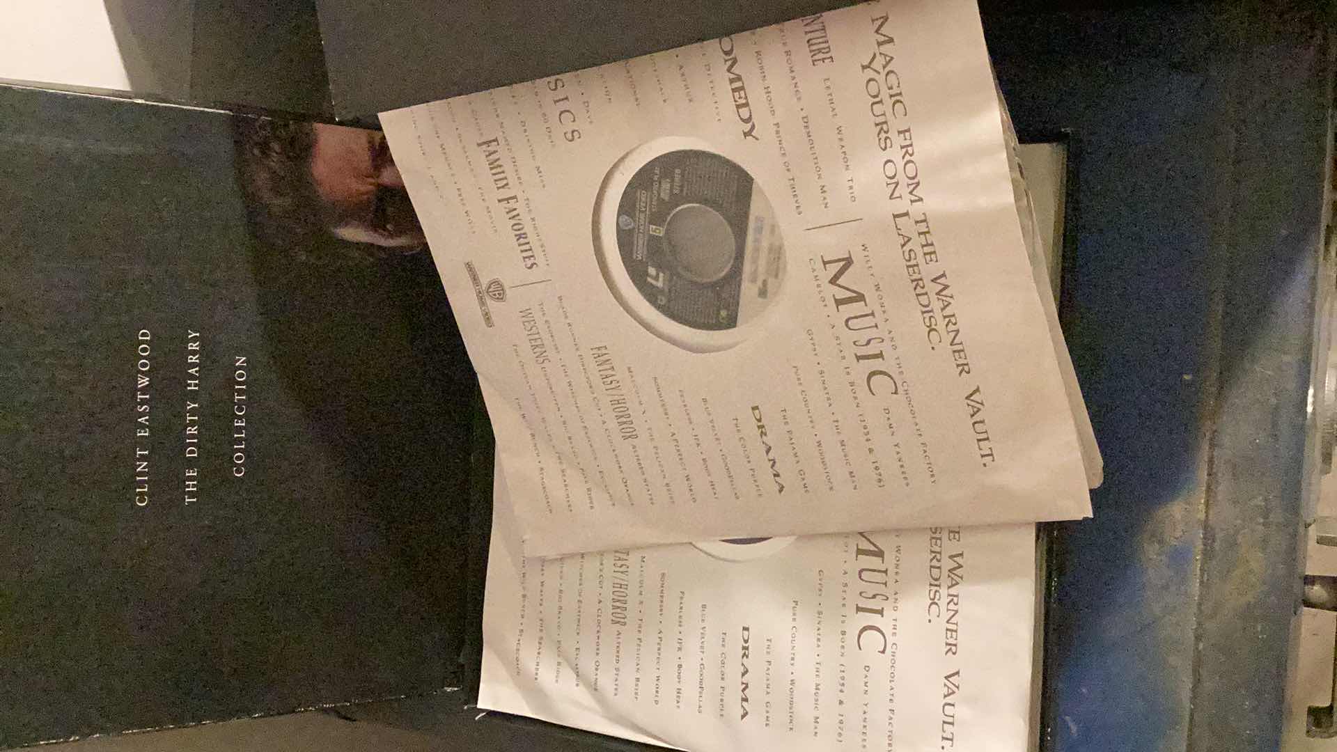 Photo 1 of THE DIRTY HARRY LASER DISC COLLECTION