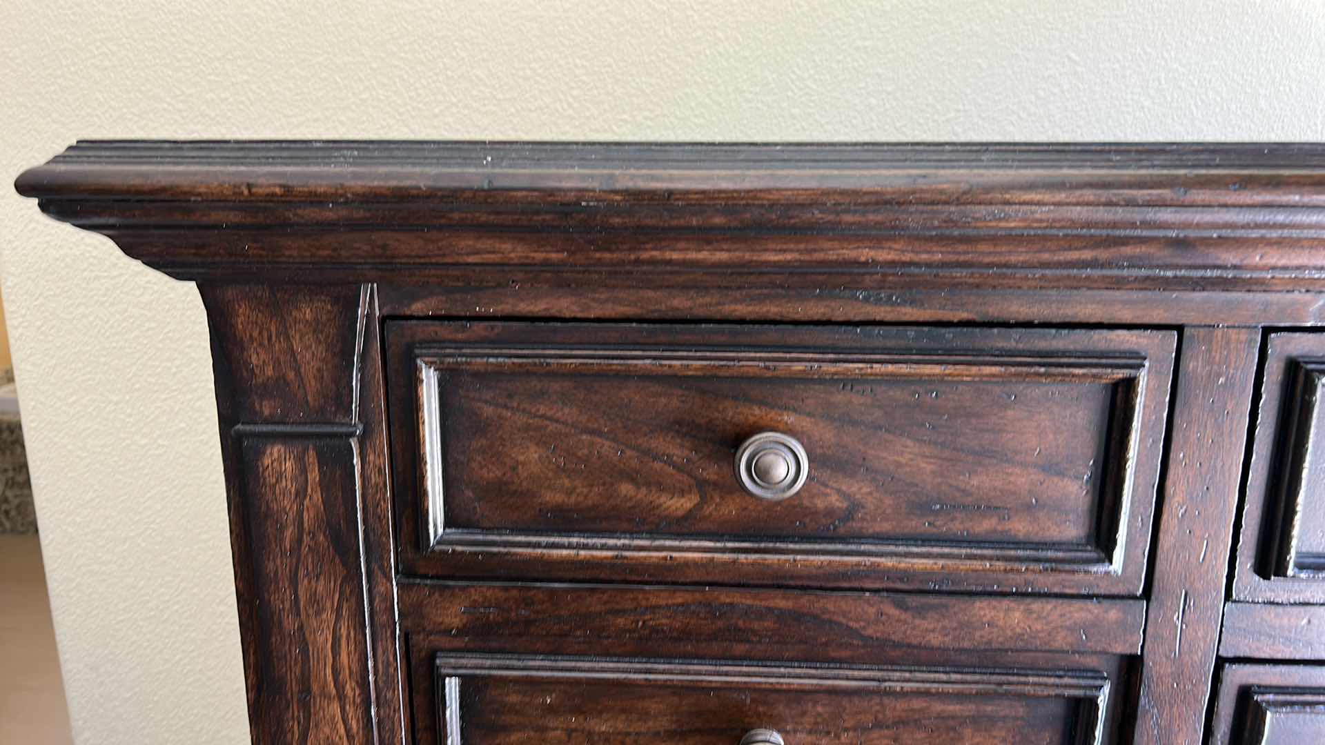 Photo 1 of SYANLEY LARGE TUSCAN STYLE DISTRESSED CHEST OF DRAWERS  44“ x 20“ x H59"