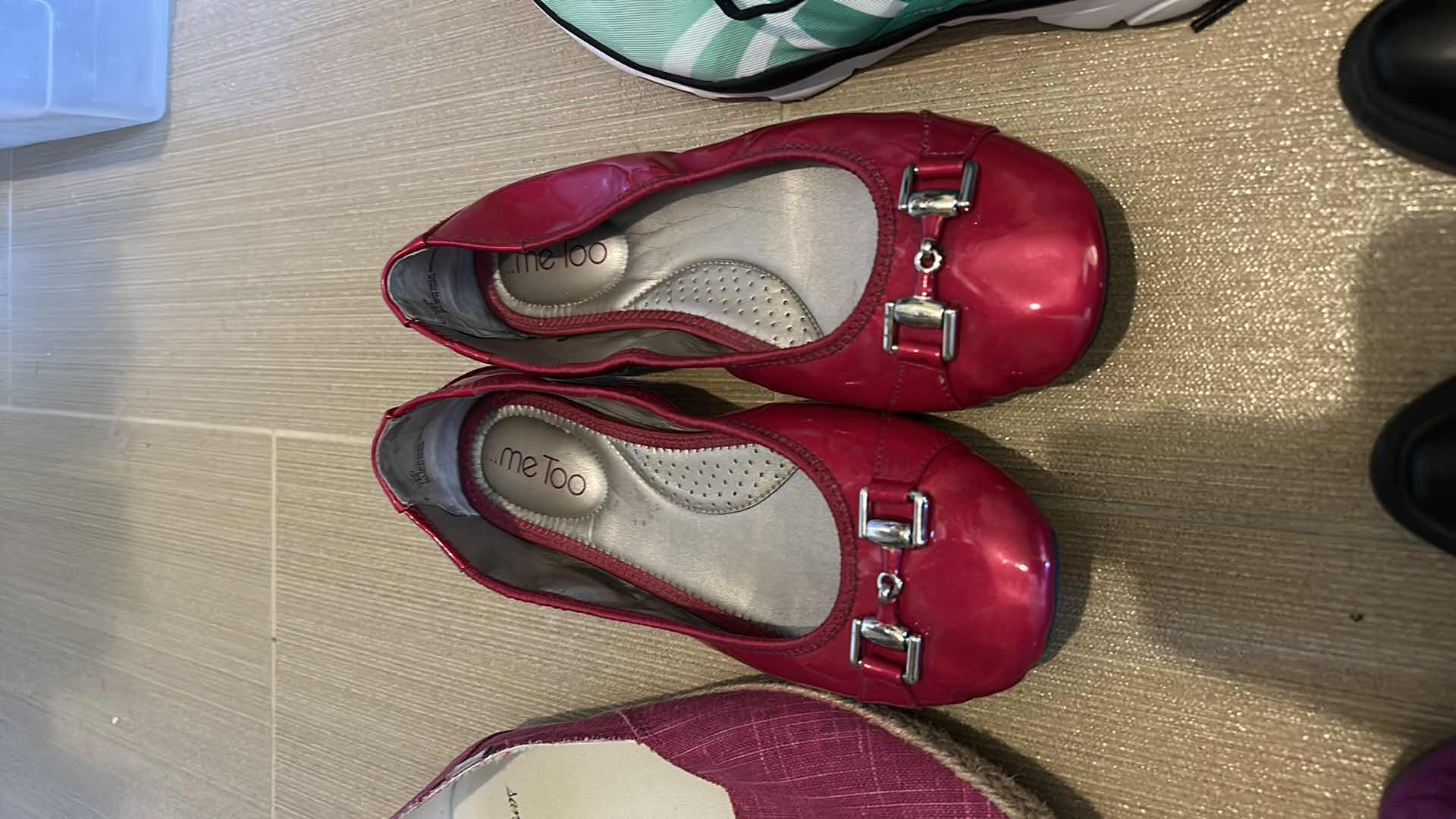 Photo 1 of 8 PAIRS WOMENS SHOES ( INCLUDING DURANGO, CALVIN KLEIN, ASICS AND MORE SIZE 7 - 7.5