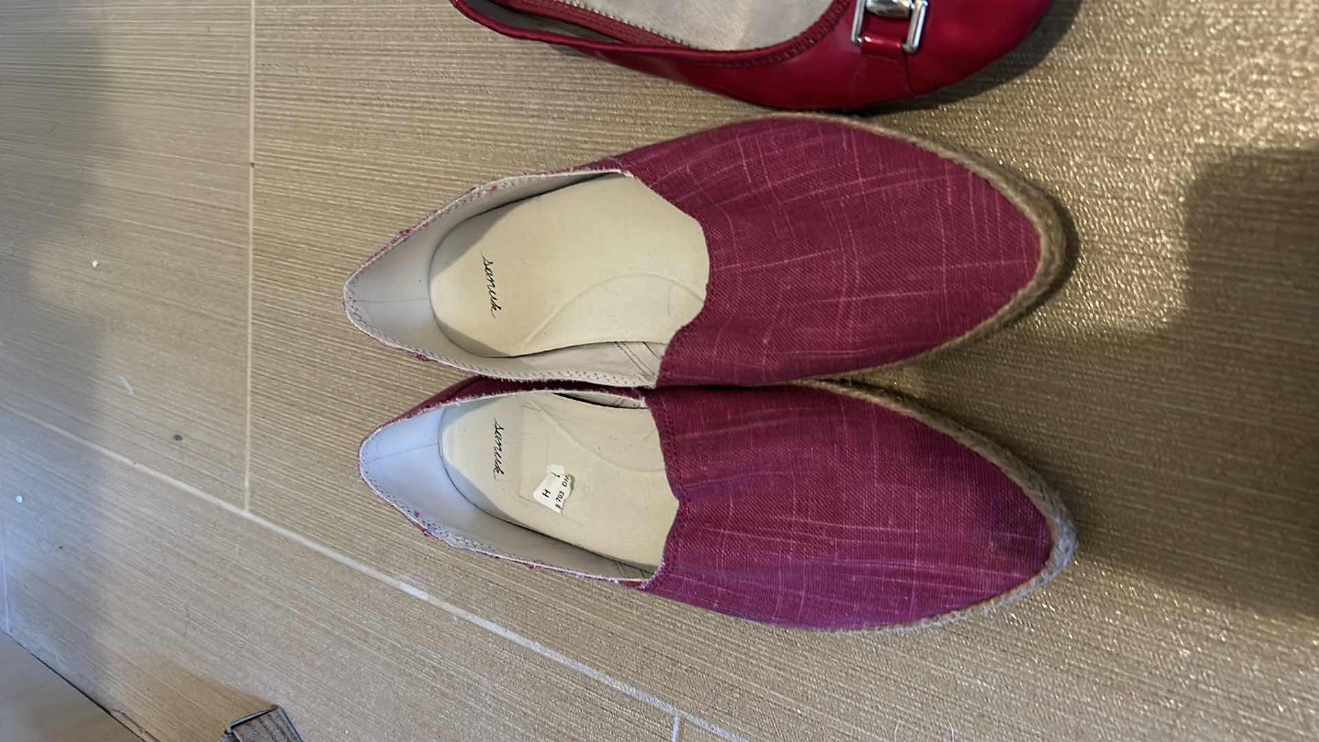 Photo 1 of 8 PAIRS WOMENS SHOES ( INCLUDING DURANGO, CALVIN KLEIN, ASICS AND MORE SIZE 7 - 7.5