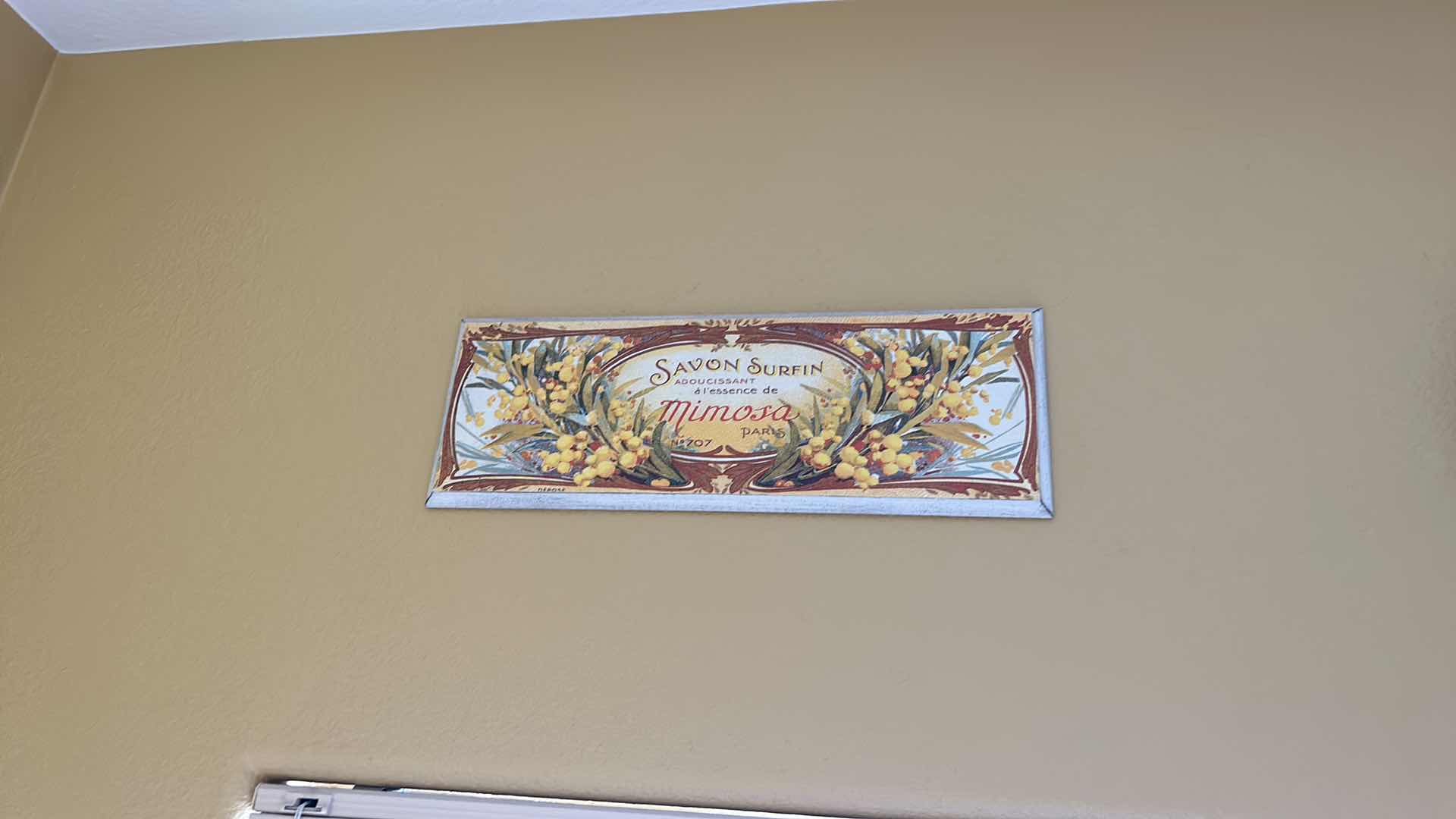 Photo 5 of 3 PC WALL DECOR SET (RECTANGLE ARTWORK 16” x 6”)