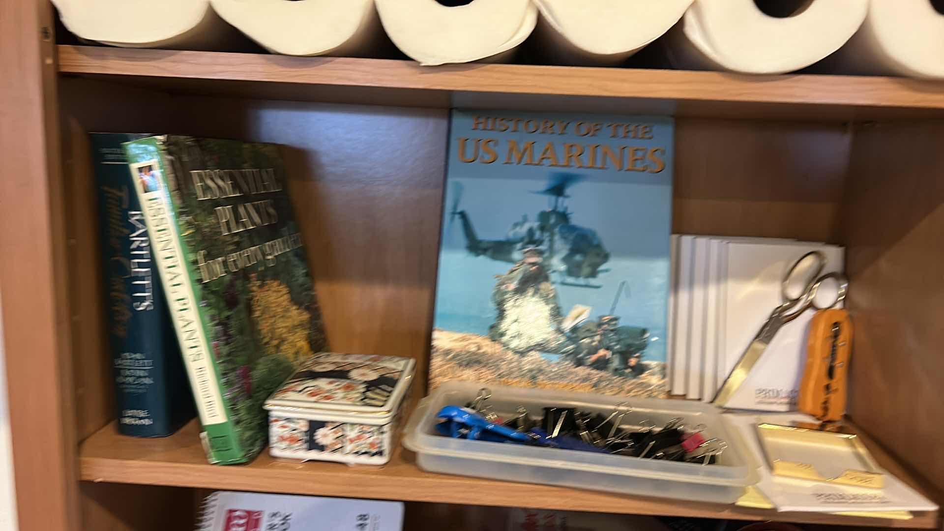 Photo 3 of CONTENTS ON 3 SHELVES