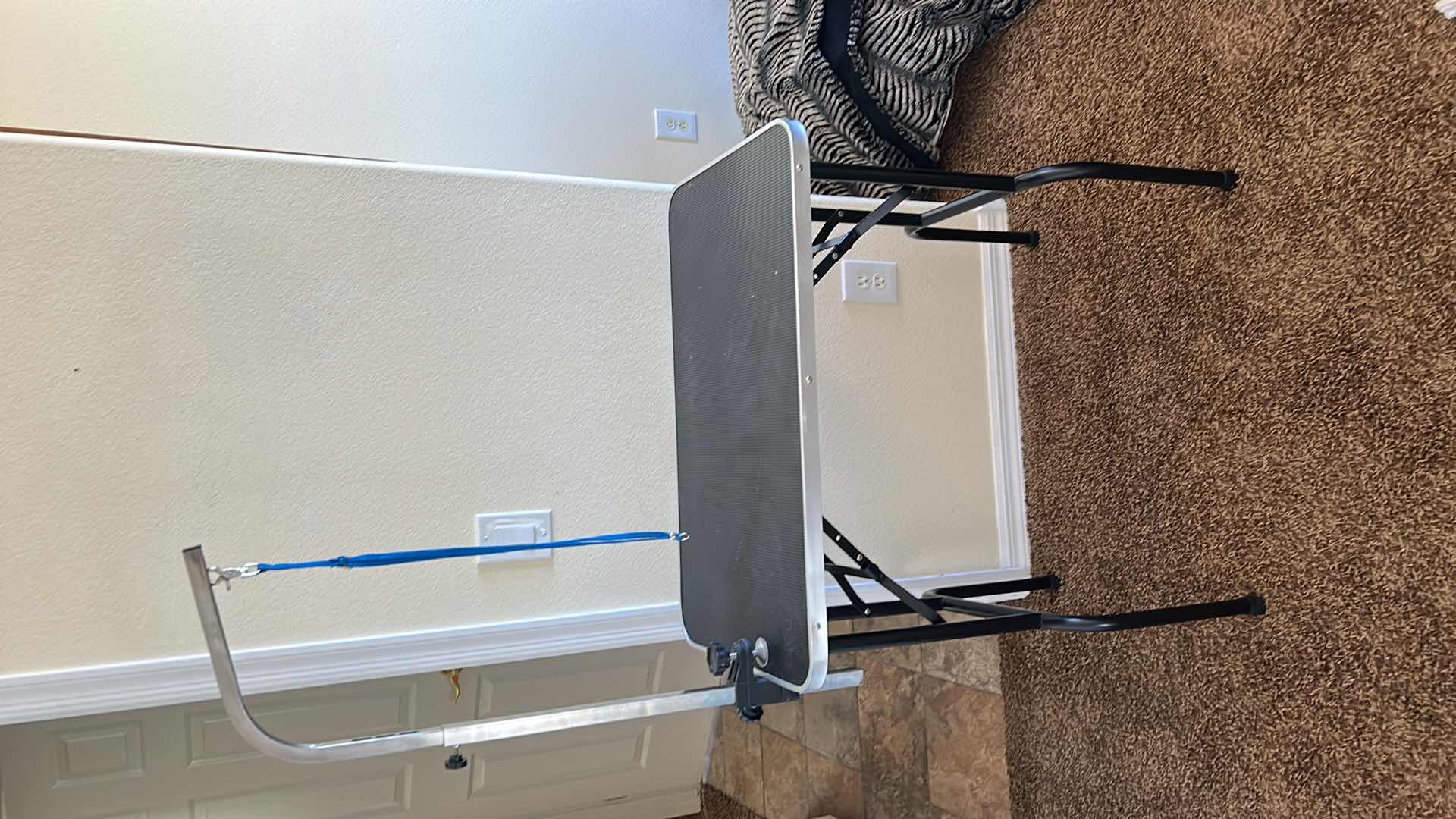 Photo 1 of DOG GROOMING TABLE 30” x 18” x 32”