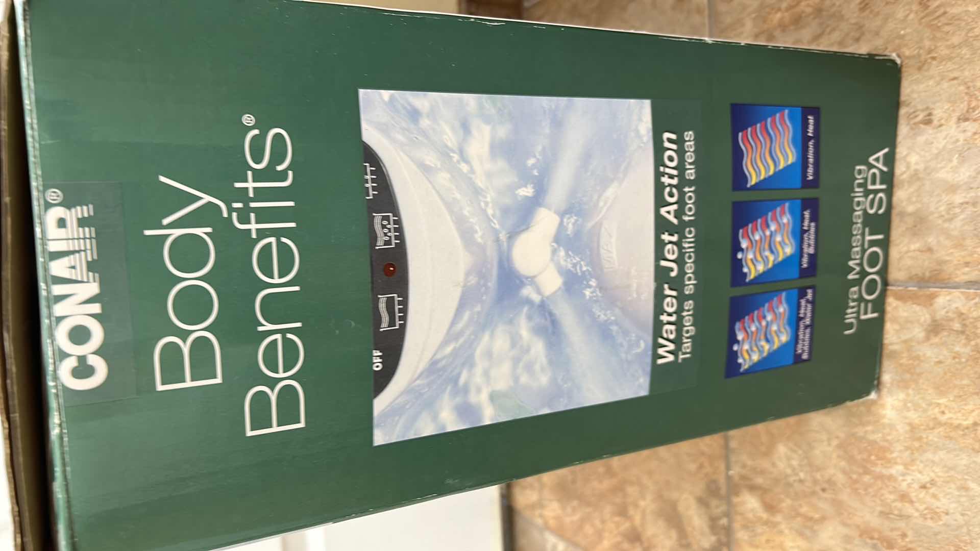 Photo 4 of CONAIR BATH BENEFITS MASSAGING FOOT SPA