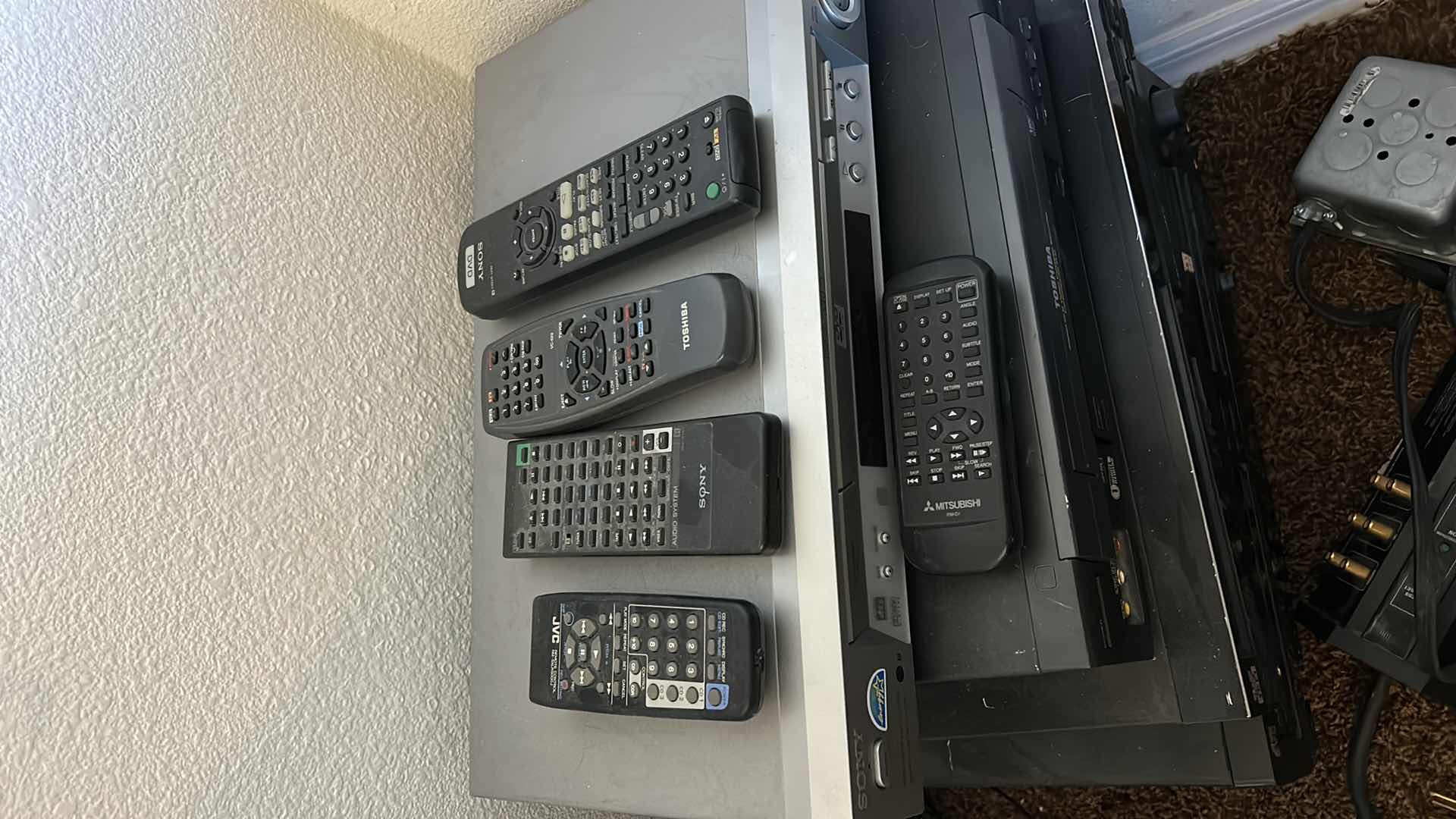 Photo 1 of ELECTRONICS IN CLOSET