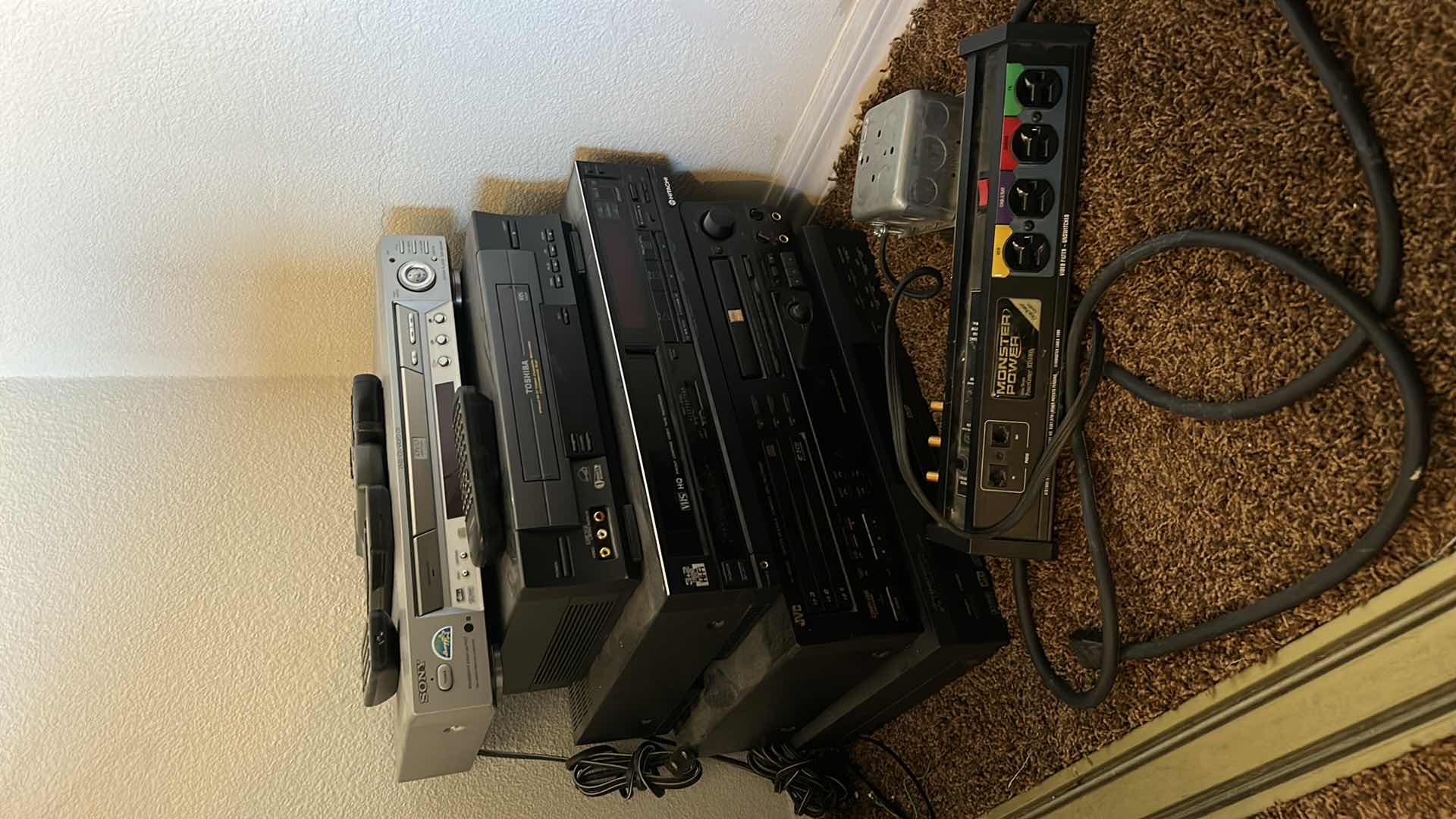 Photo 1 of ELECTRONICS IN CLOSET