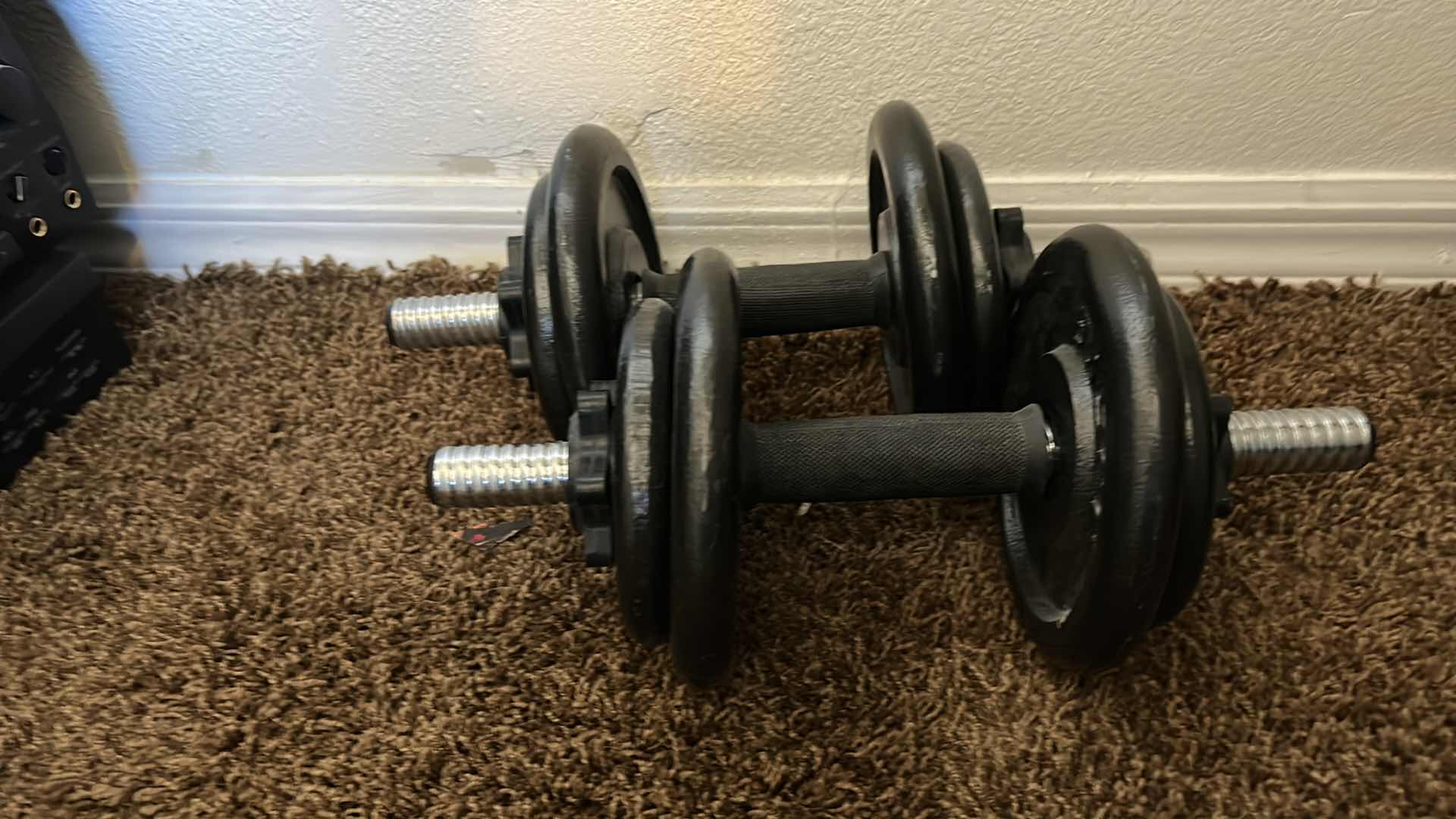 Photo 1 of DUMBBELL WEIGHTS AND BELT