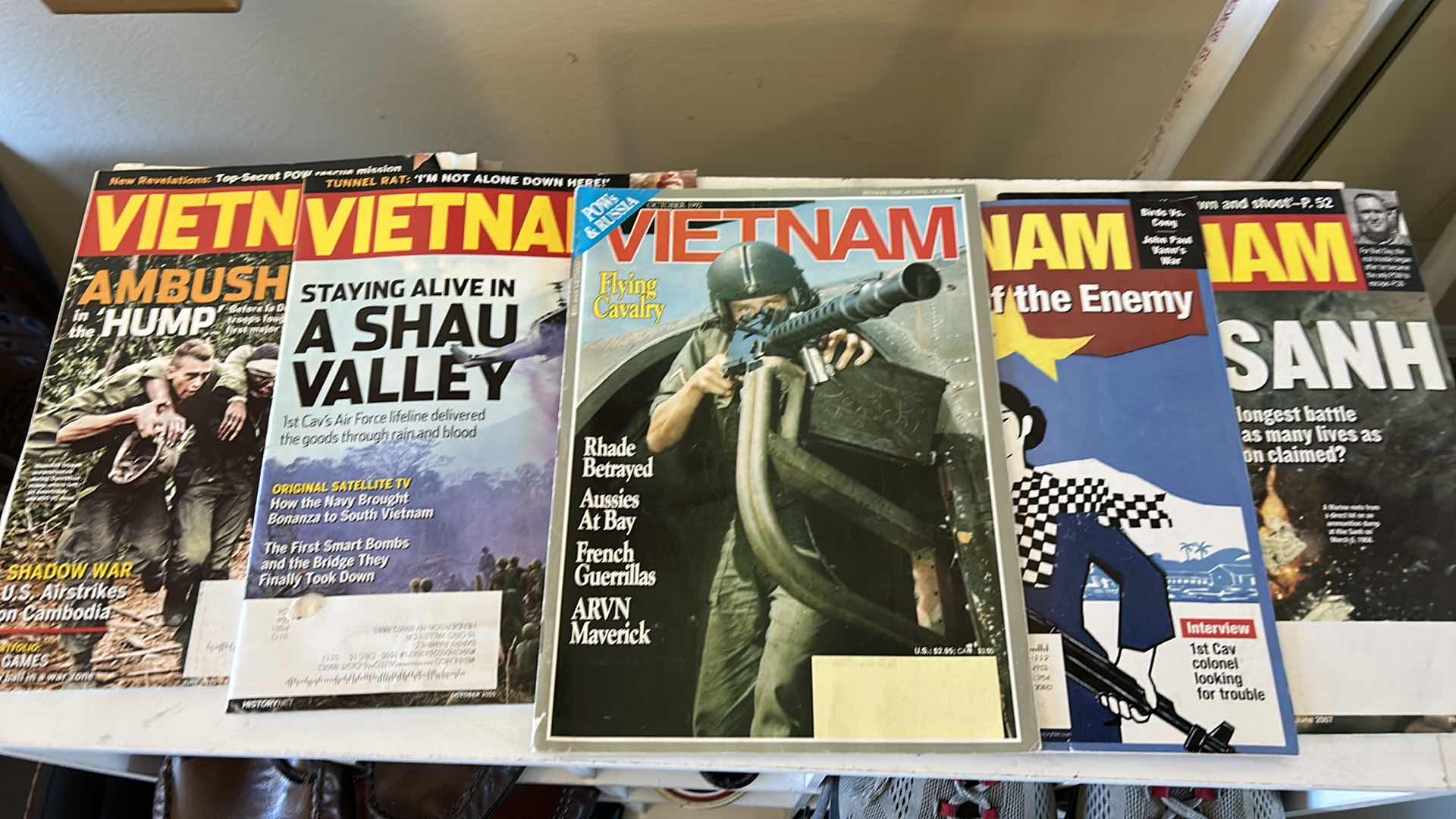 Photo 1 of HISTORIC VINTAGE VIETNAM AND SGT GRIT MAGAZINES.