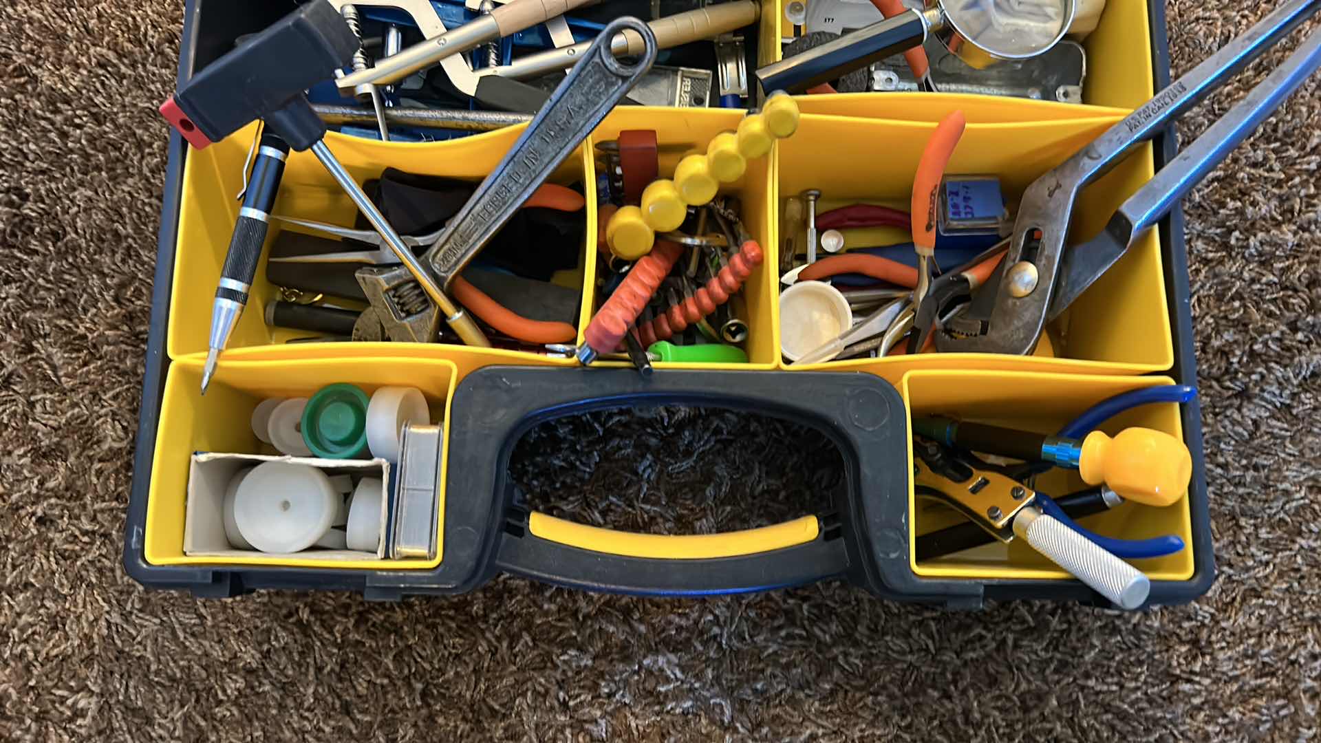 Photo 1 of CONTAINER FULL OF TOOLS