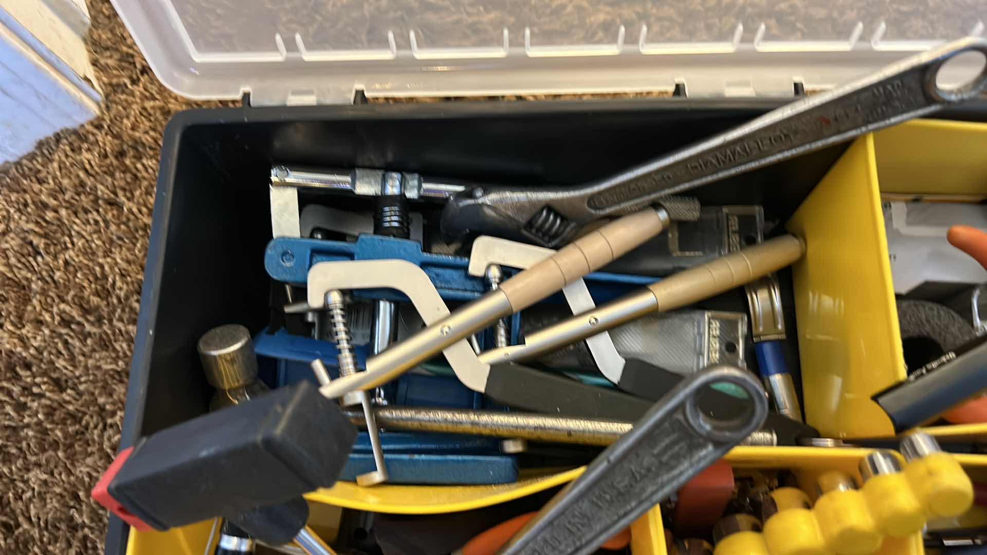 Photo 1 of CONTAINER FULL OF TOOLS