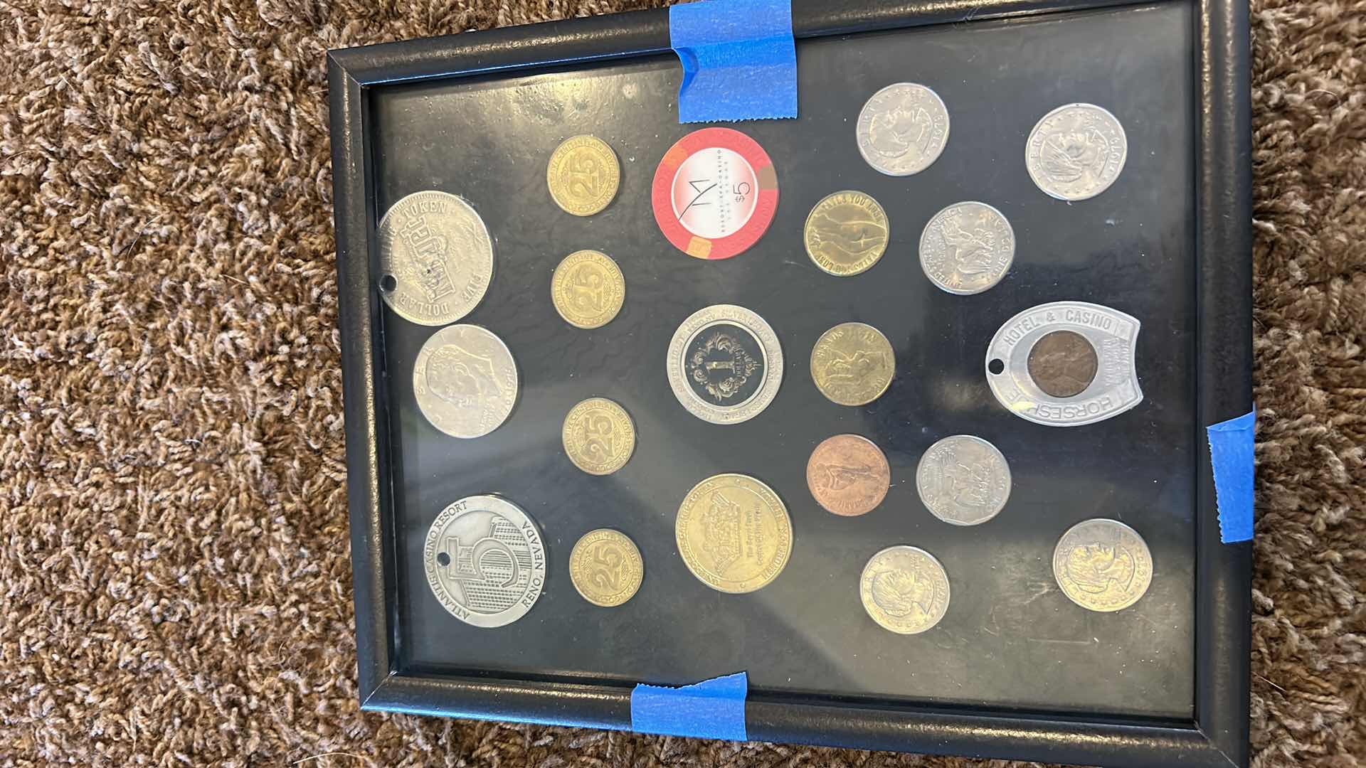 Photo 1 of COIN AND TOKEN COLLECTION