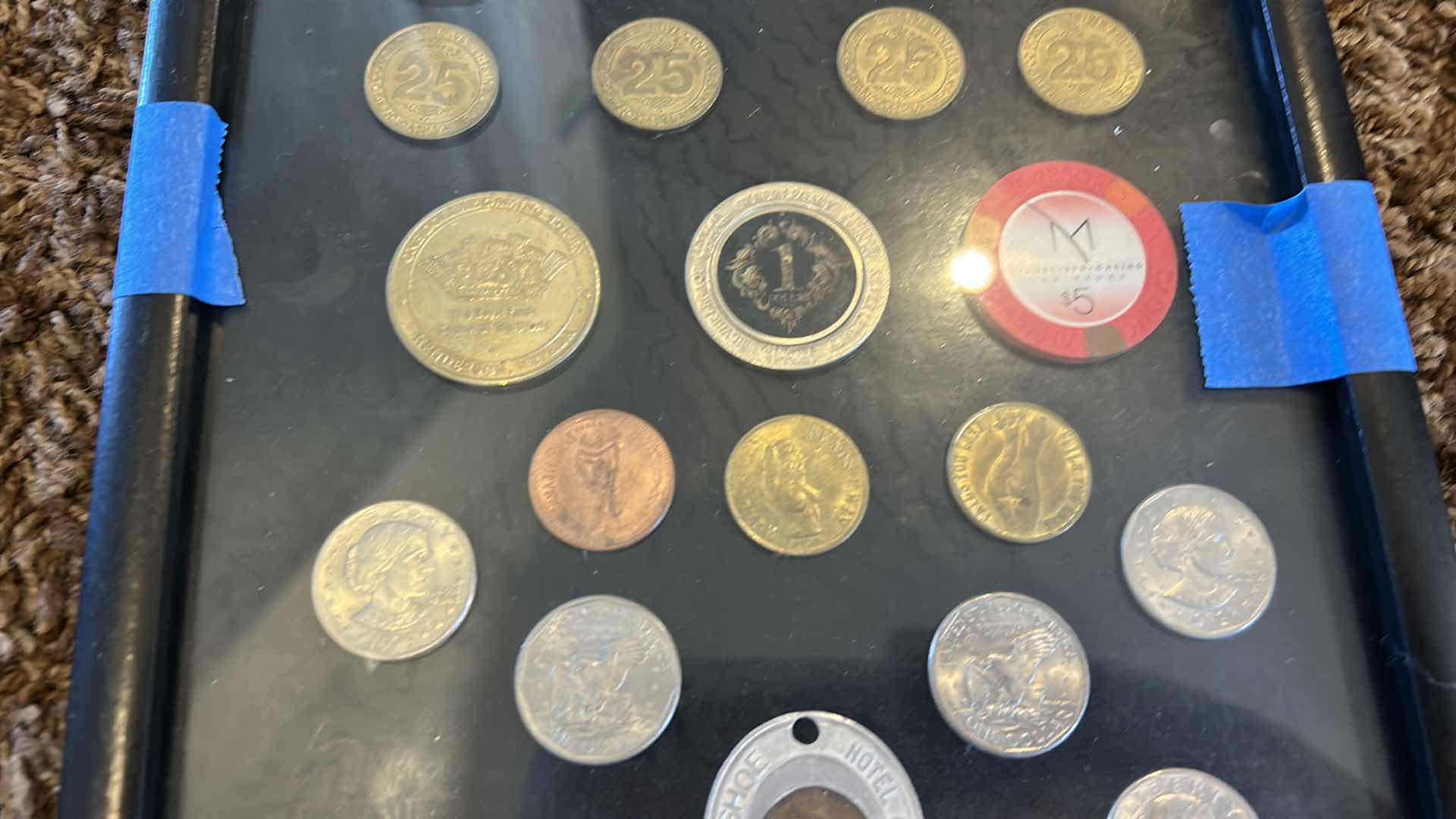 Photo 1 of COIN AND TOKEN COLLECTION