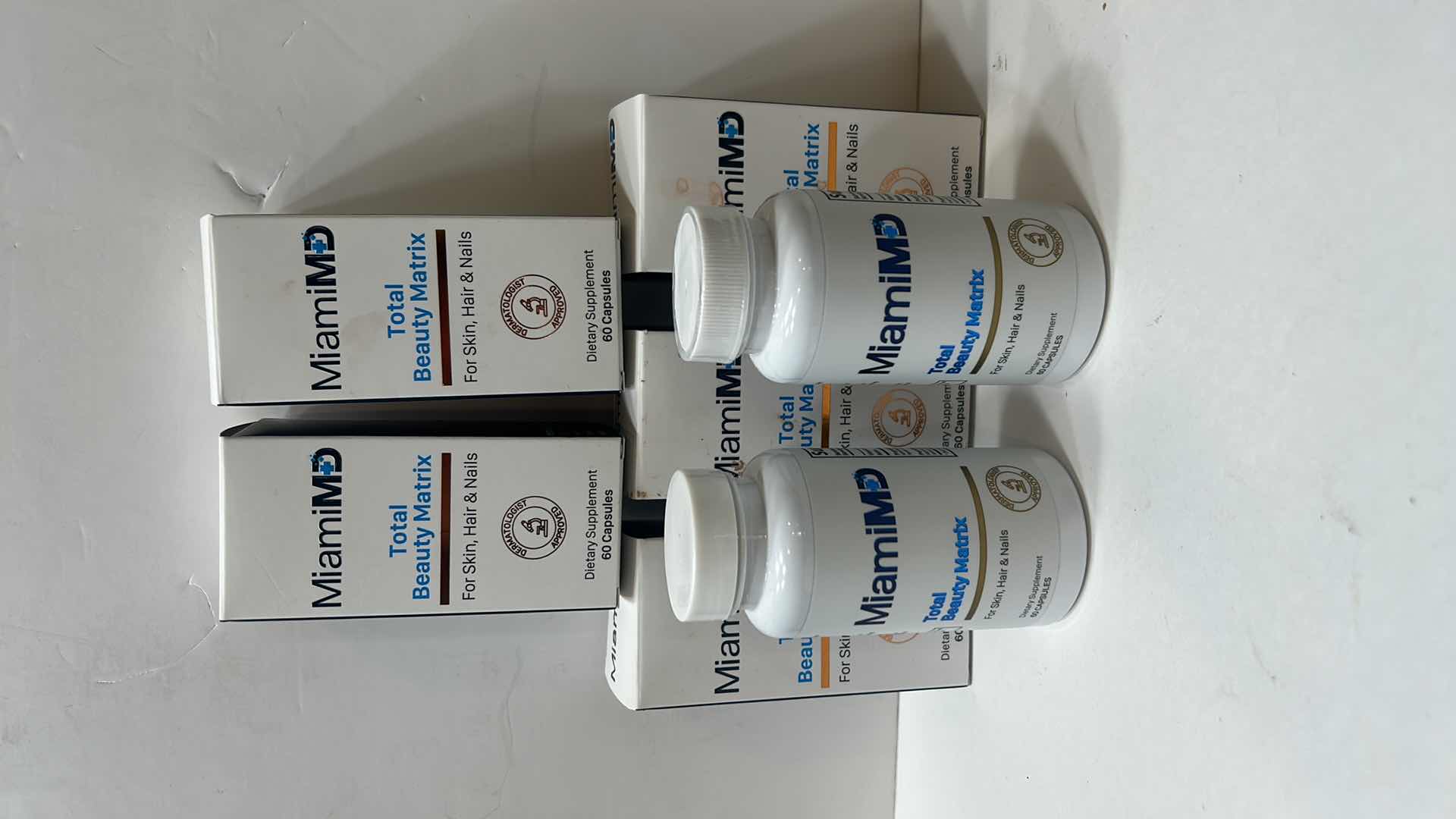 Photo 1 of 7 MIAMI MD TOTAL BEAUTY MATRIX SUPPLEMENT - 6 NEW, 1 OPENED $52 ea