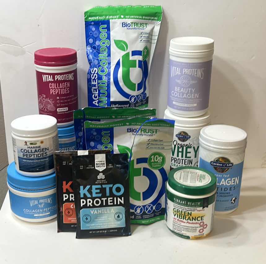 Photo 1 of COLLAGEN SUPPLEMENTS AND MORE - SOME NEW