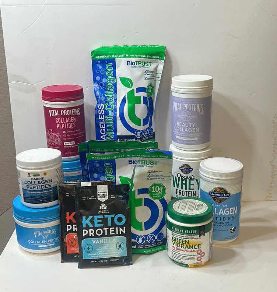 Photo 1 of COLLAGEN SUPPLEMENTS AND MORE - SOME NEW