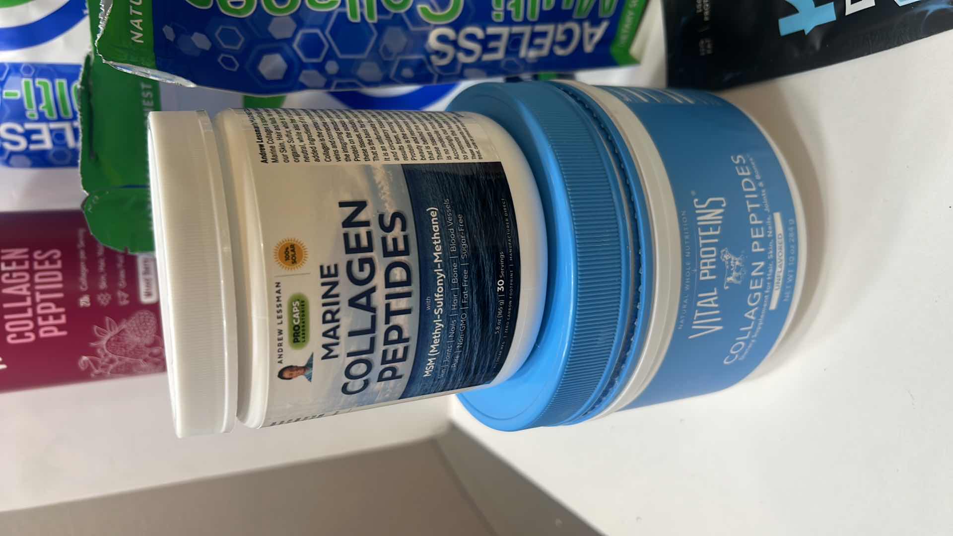 Photo 1 of COLLAGEN SUPPLEMENTS AND MORE - SOME NEW