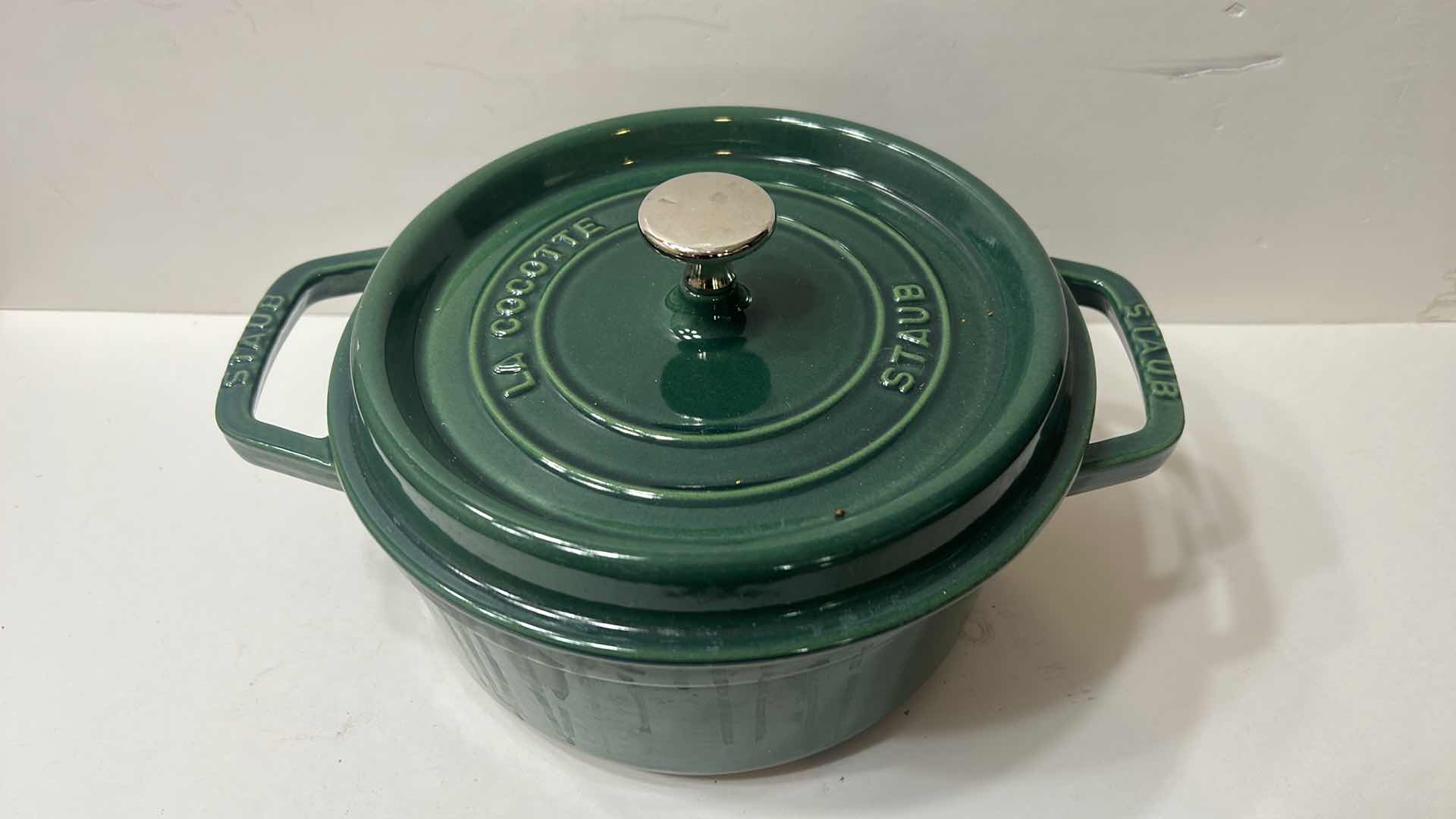 Photo 1 of KITCHENWARE- LA COCOTTE STAUB MADE IN FRANCE OVENWARE  9” x 4”
