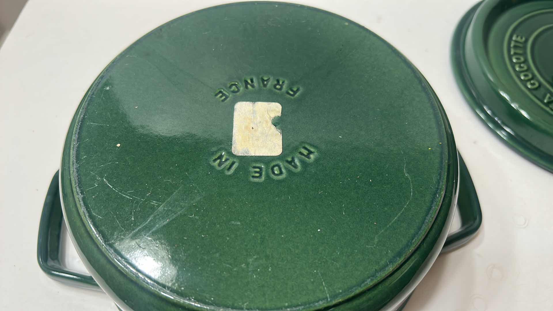 Photo 1 of KITCHENWARE- LA COCOTTE STAUB MADE IN FRANCE OVENWARE  9” x 4”