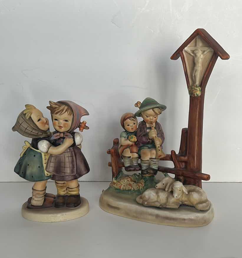 Photo 8 of 2 - COLLECTIBLE NUMBERED GOEBEL PORCELAIN FIGURINES FROM WEST GERMANY