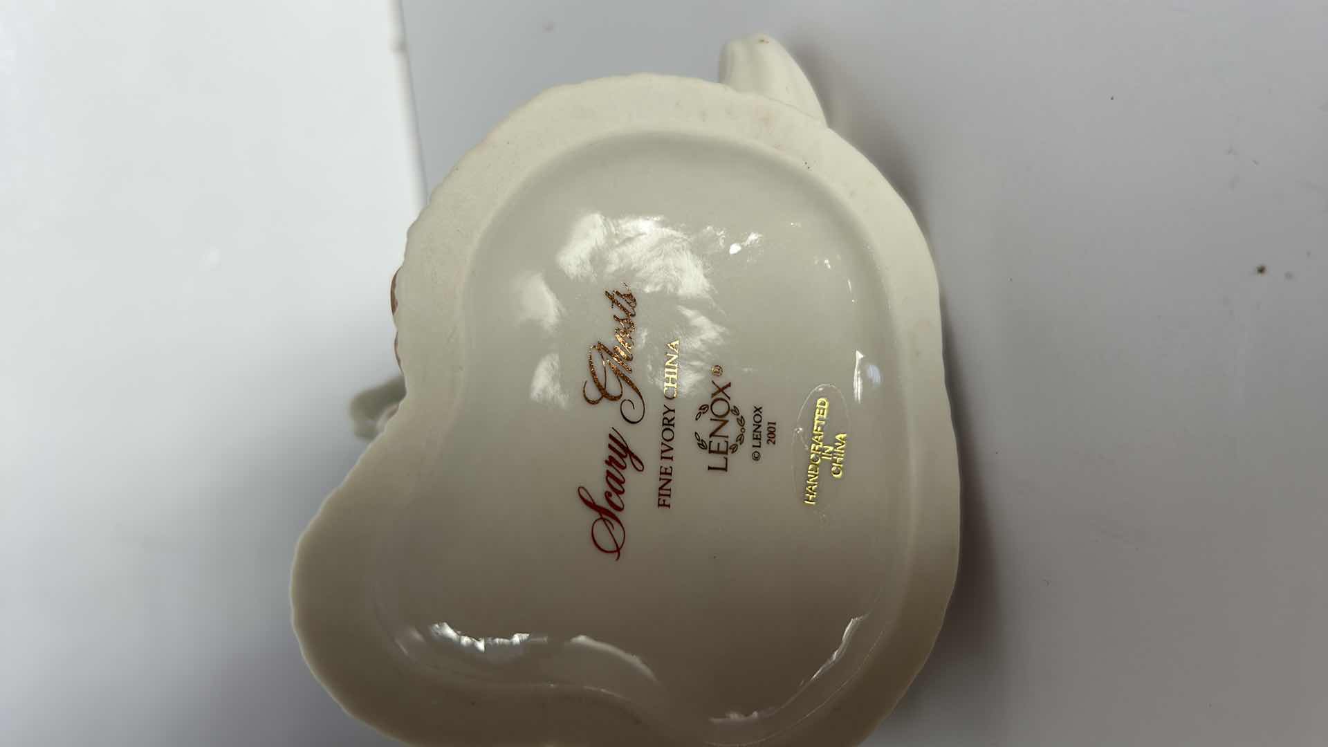 Photo 1 of TWO LENOX PORCELAIN PIECES