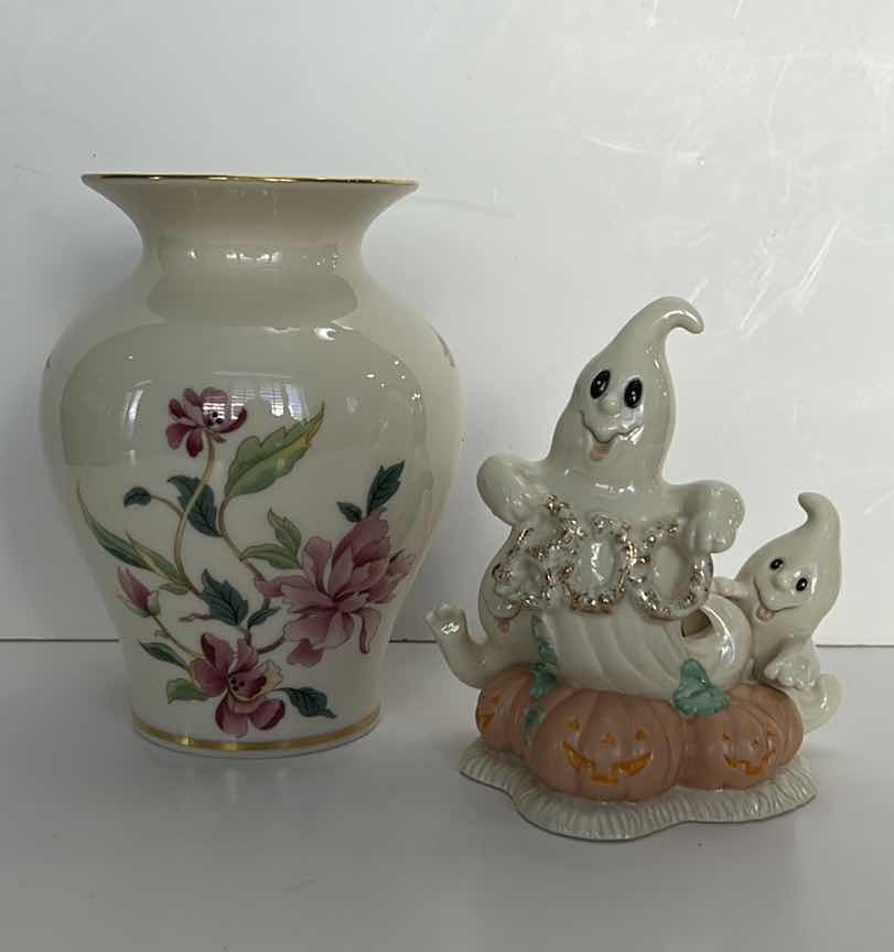 Photo 1 of TWO LENOX PORCELAIN PIECES