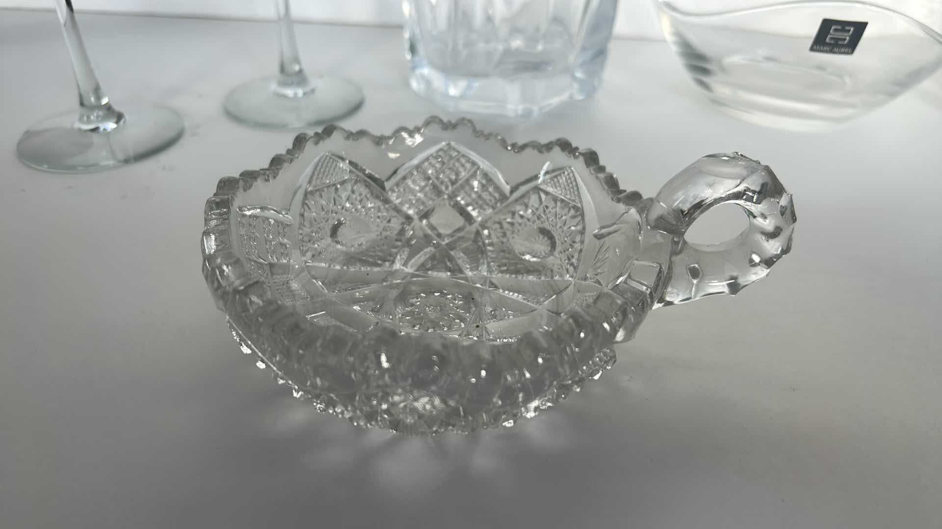 Photo 1 of CRYSTAL AND GLASS ASSORTMENT