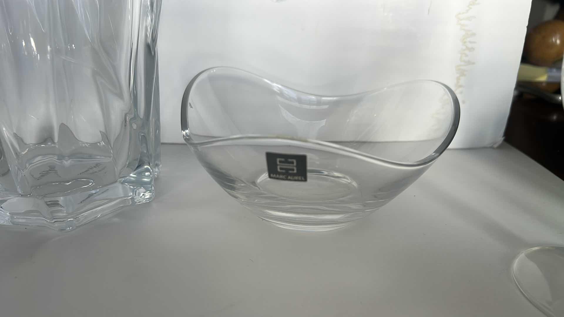 Photo 1 of CRYSTAL AND GLASS ASSORTMENT