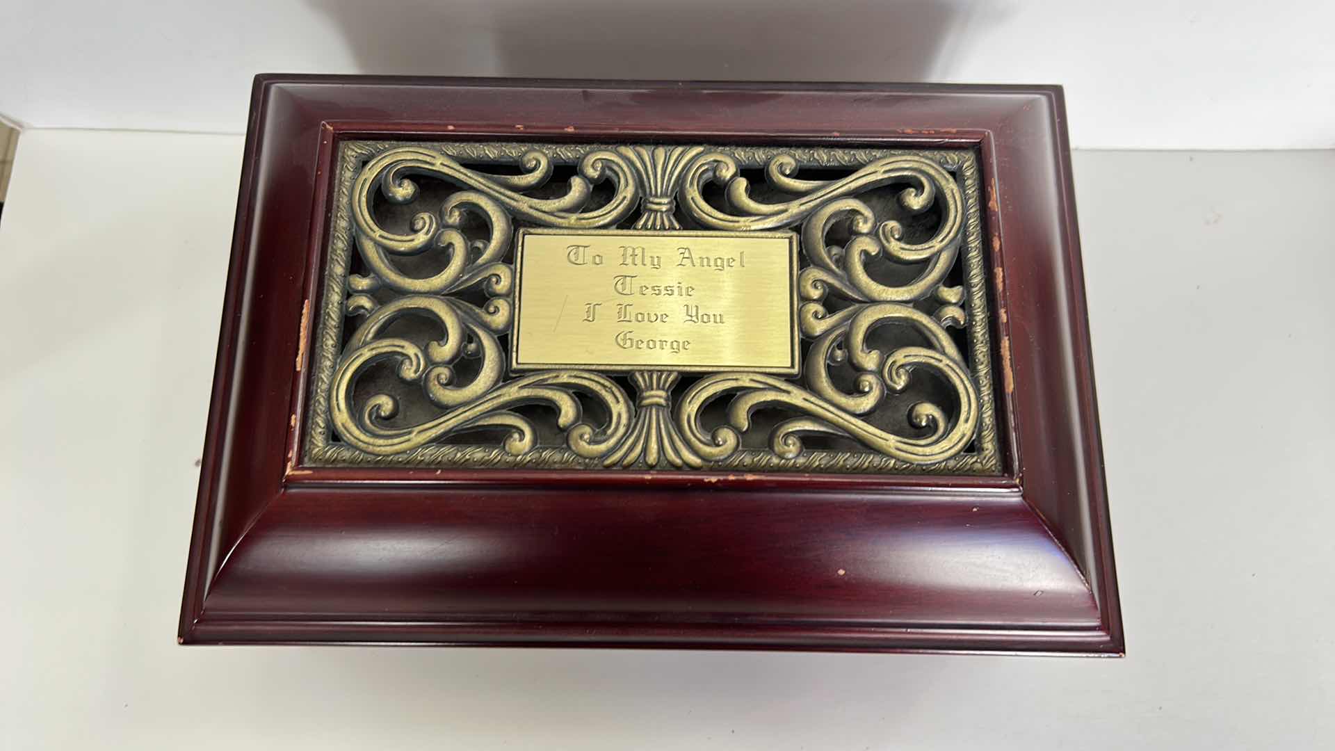 Photo 1 of JEWELRY BOX WITH COSTUME JEWELRY