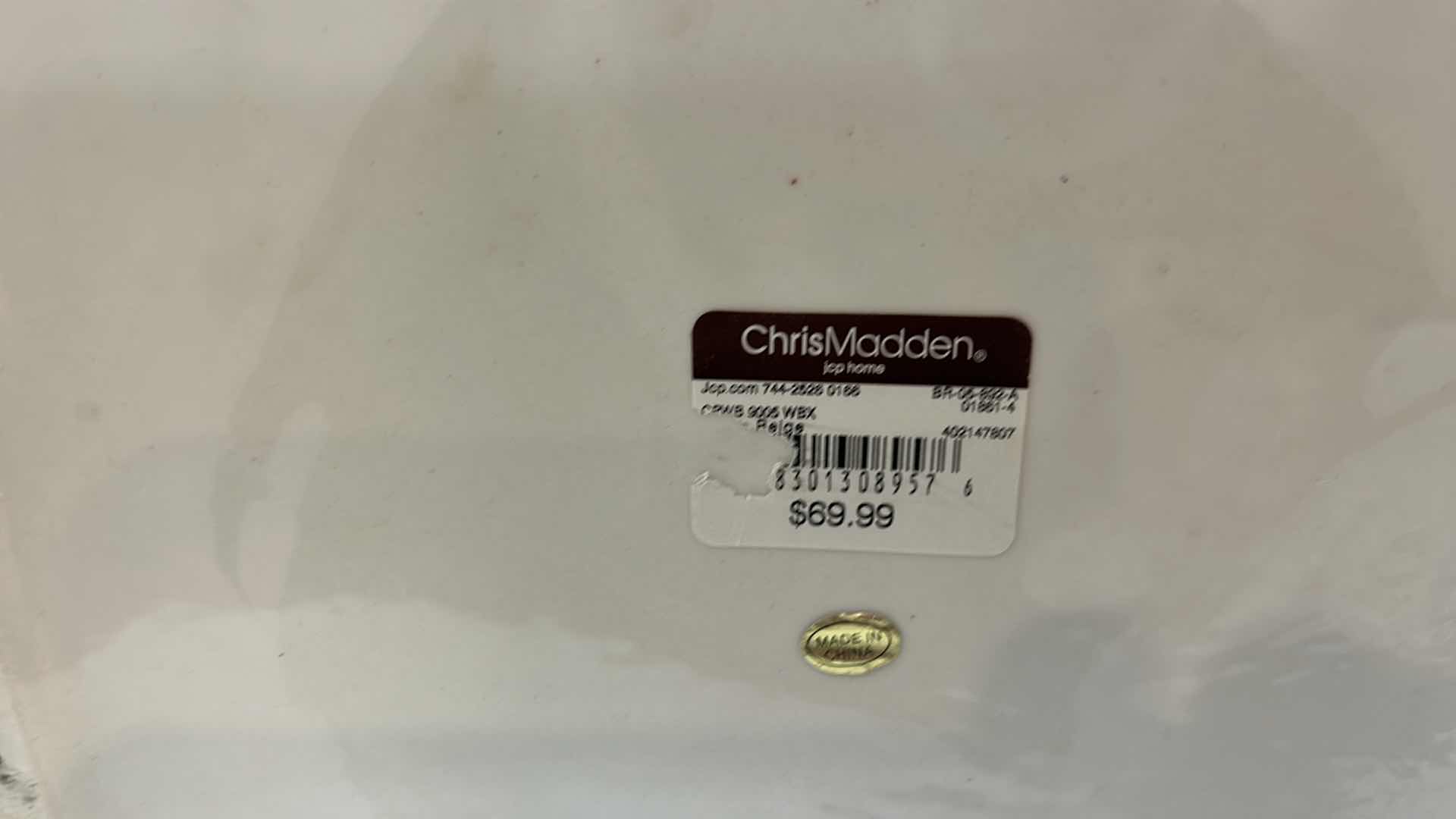 Photo 1 of CHRIS MADDEN IVORY AND BEIGE BATHROOM DECOR $80