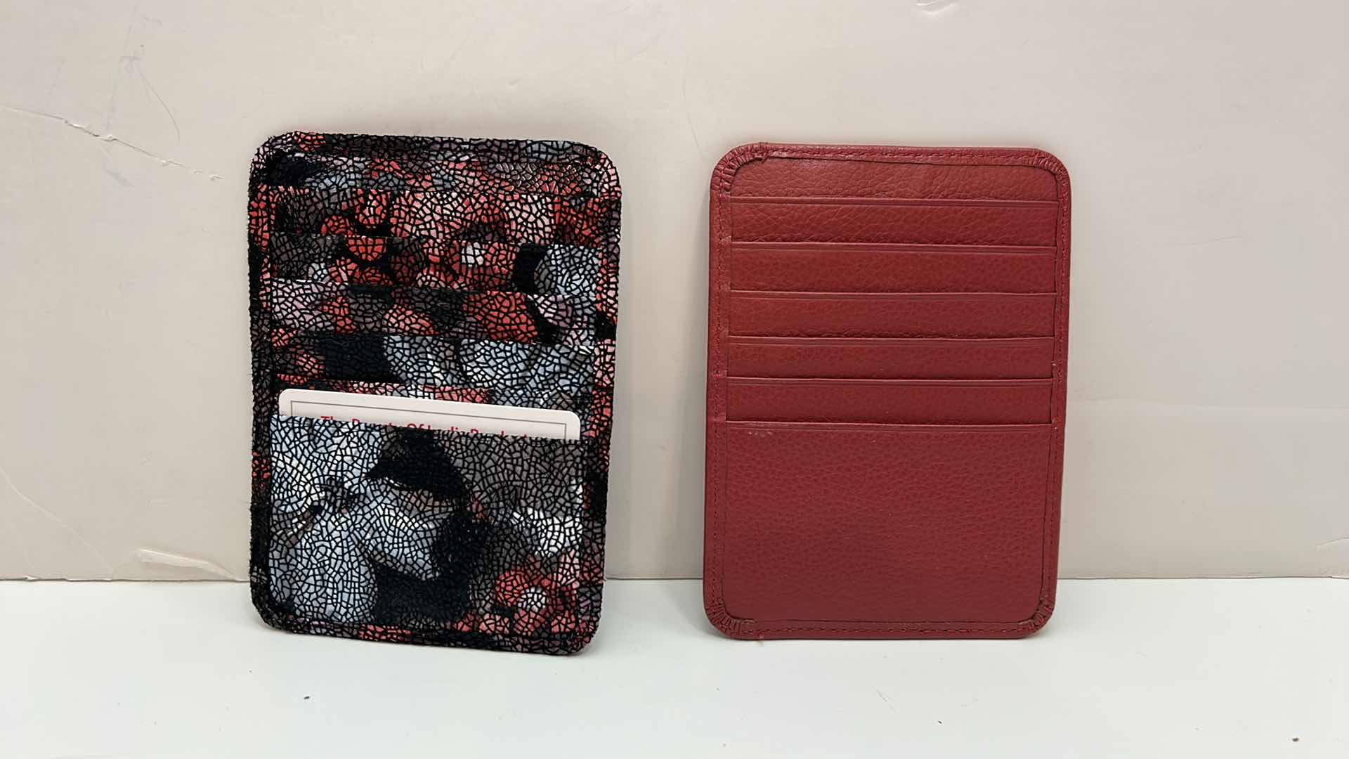 Photo 1 of 2 WALLETS AND 2 CREDIT CARD HOLDERS