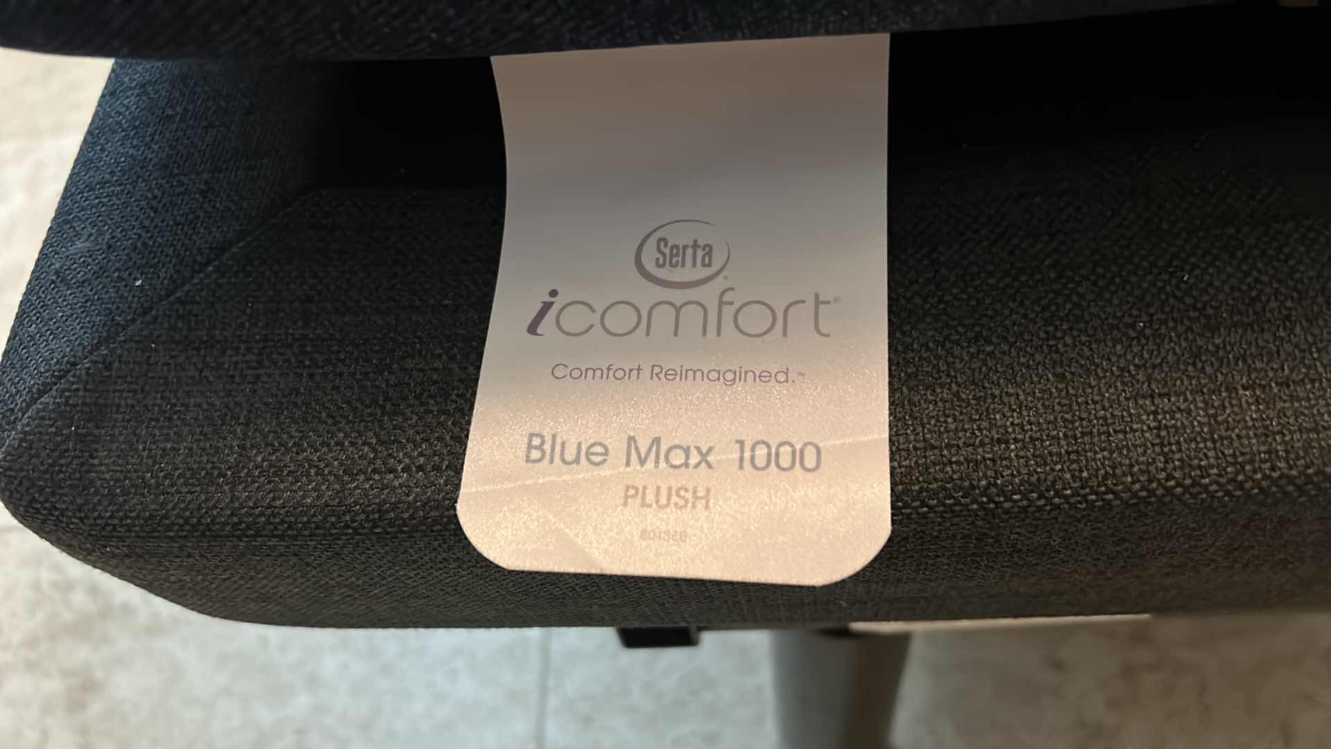 Photo 1 of SERTA ICOMFORT BLUE MAX 1000 PLUSH AND ADJUSTABLE SERTA MOTION ESSENTIALS ERGOMOTION BED FRAME 