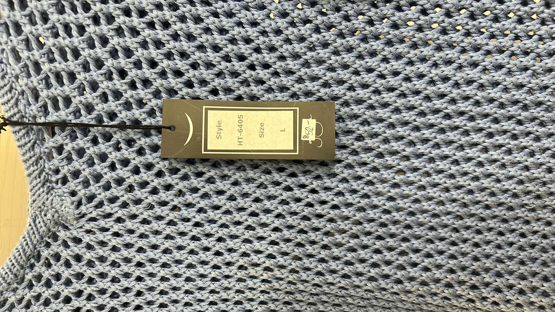 Photo 1 of NWT CROCHETED HOODIE SIZE L $52