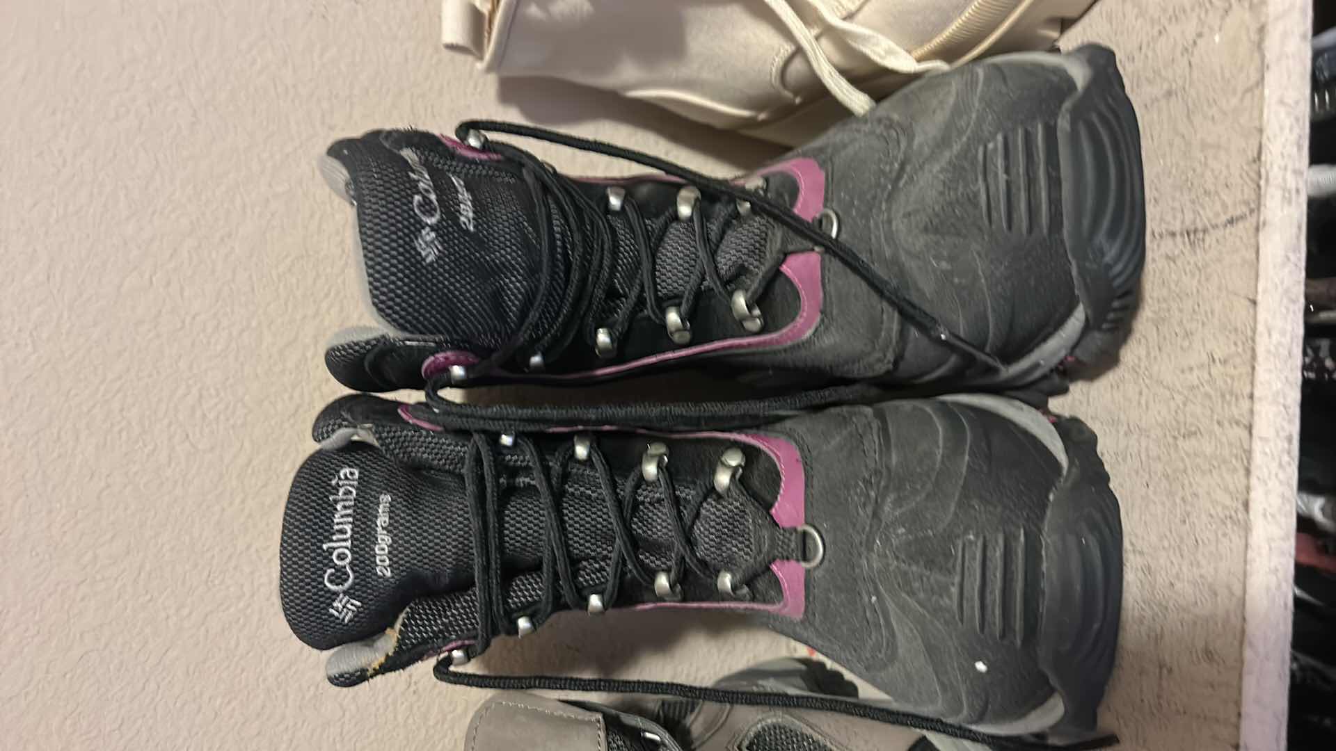 Photo 1 of 6 PAIR WOMENS BOOTS SIZE 8-9