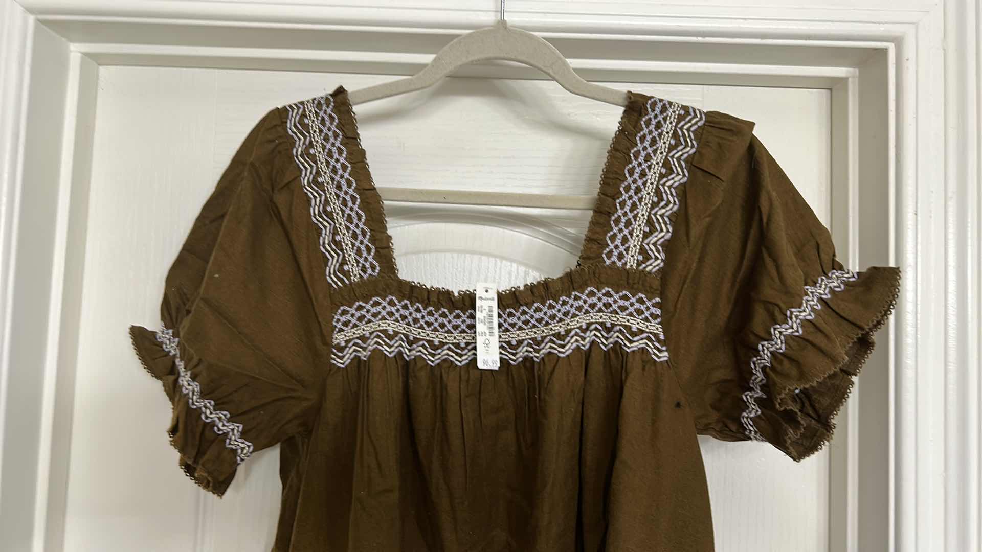 Photo 1 of NWT WOMENS SMOCK DRESS $97 SIZE SM